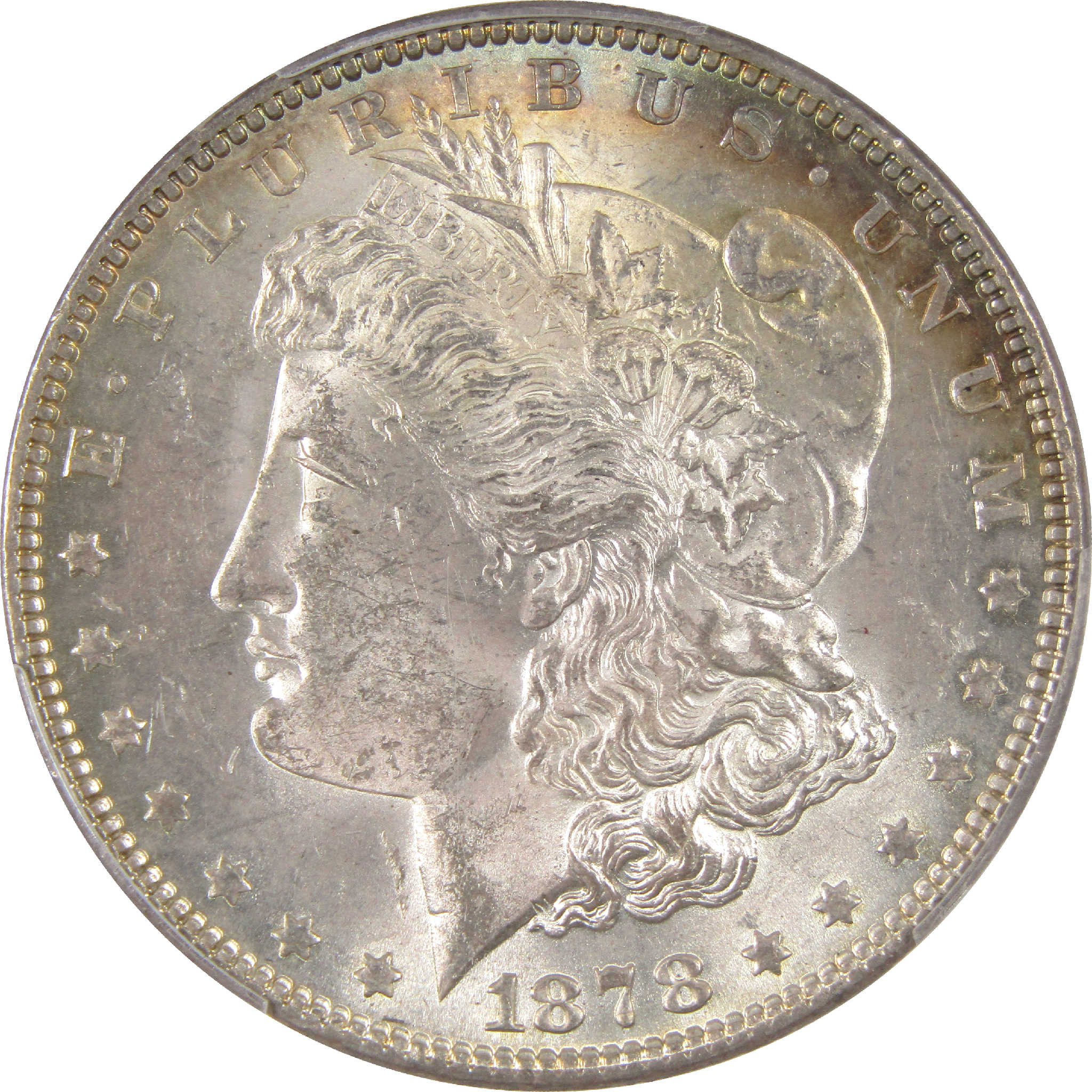 1878 7TF Rev 79 Morgan Dollar MS 62 PCGS Silver $1 Unc SKU:I11311 - Morgan coin - Morgan silver dollar - Morgan silver dollar for sale - Profile Coins &amp; Collectibles