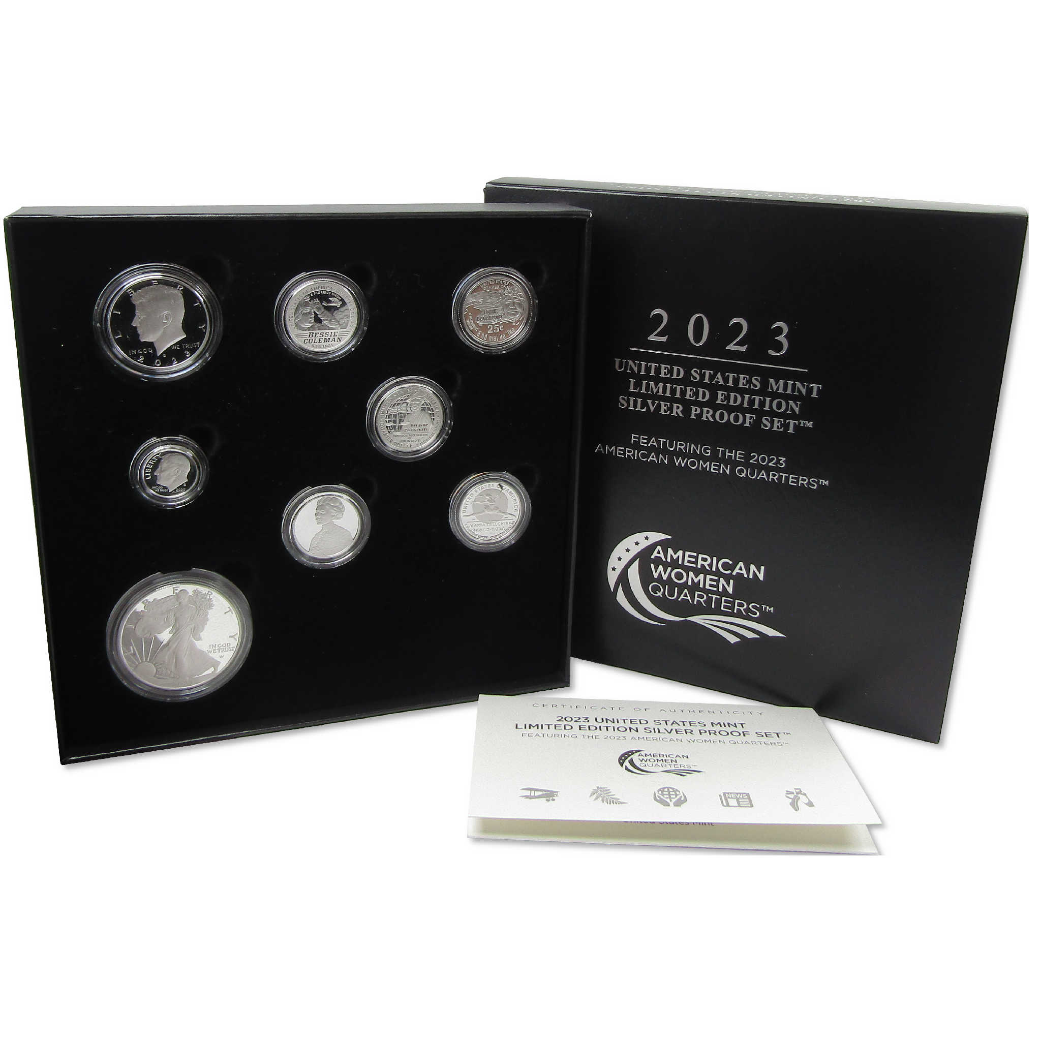 2023 U.S. Mint Limited Edition Silver Proof Set Collectible OGP COA