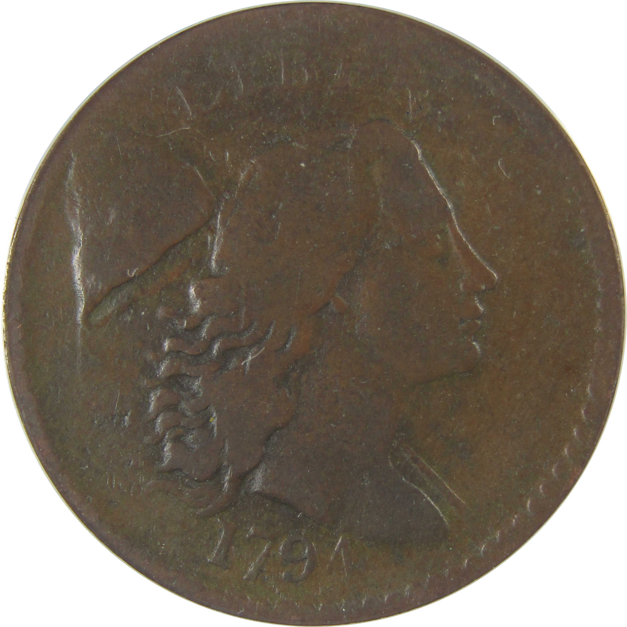 1794 Head of 1794 Liberty Cap Large Cent VG 8 ANACS Copper SKU:CPC1134