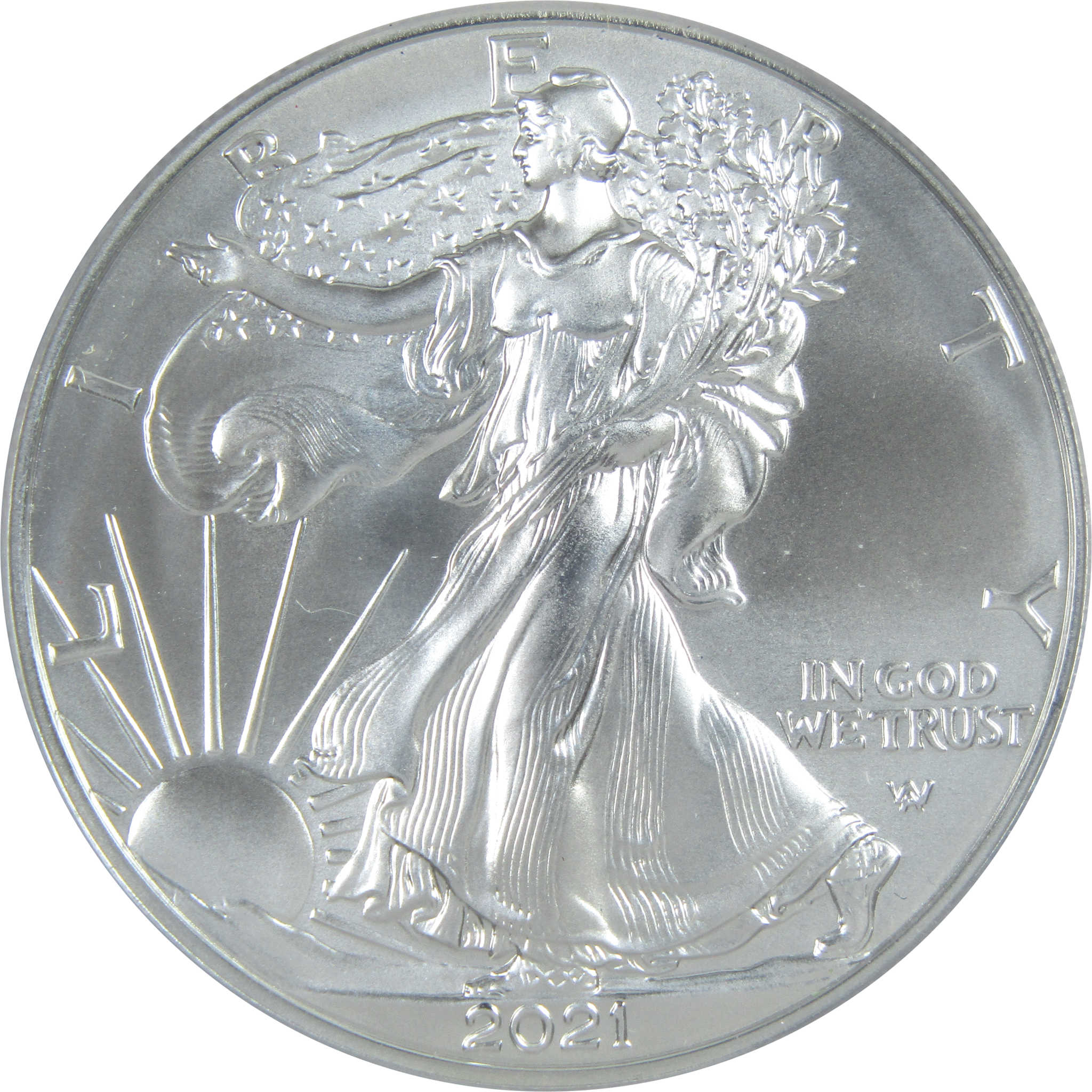 2021 (S) Type 2 American Silver Eagle MS 70 ANACS $1 SKU:CPC7824