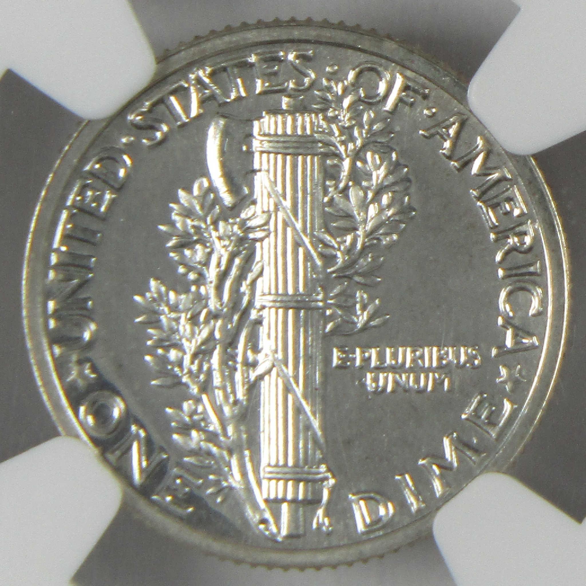1940 Mercury Silver Dime PF 67 NGC Proof 10c Coin Collectible