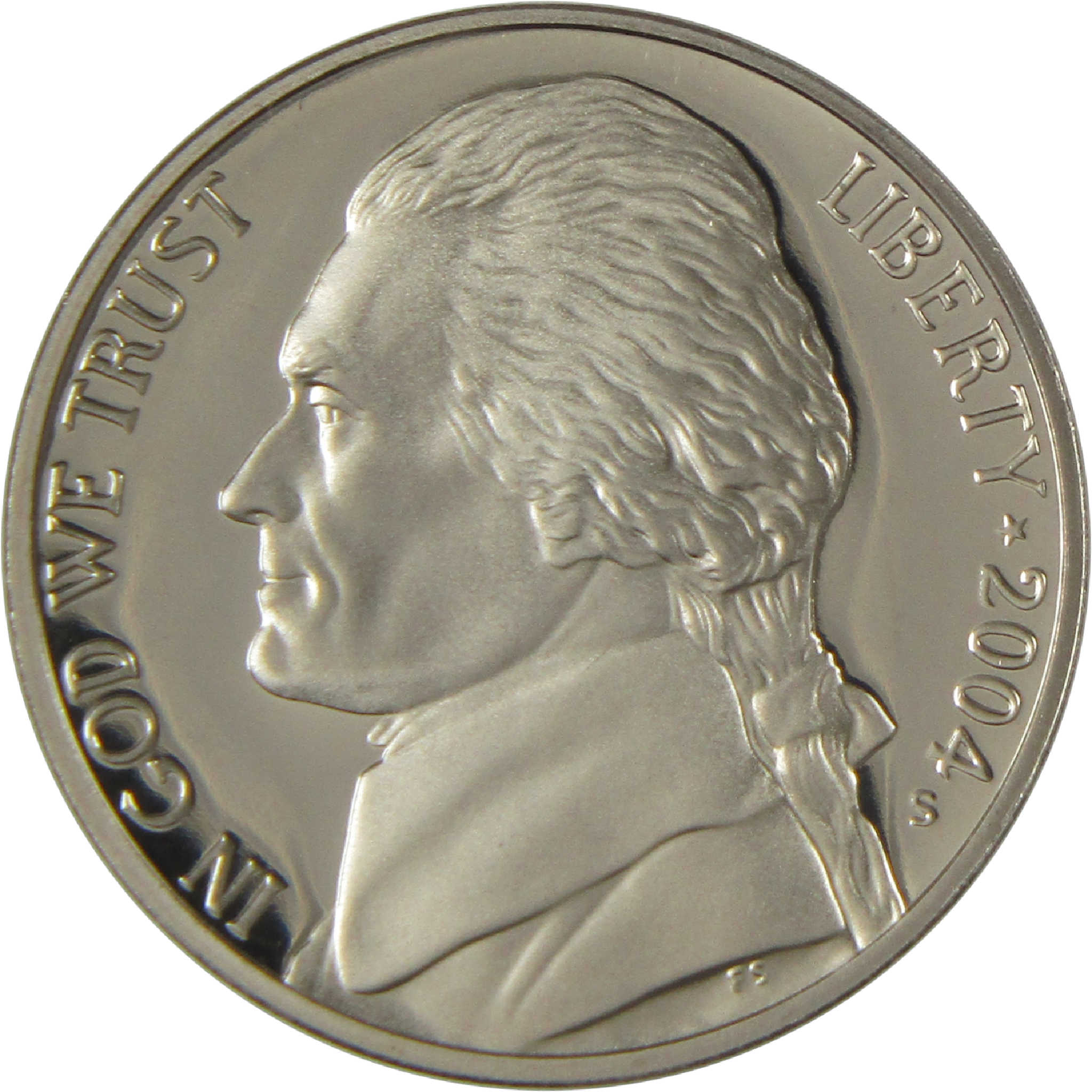 2004 S Keelboat Jefferson Nickel Choice Proof 5c Coin