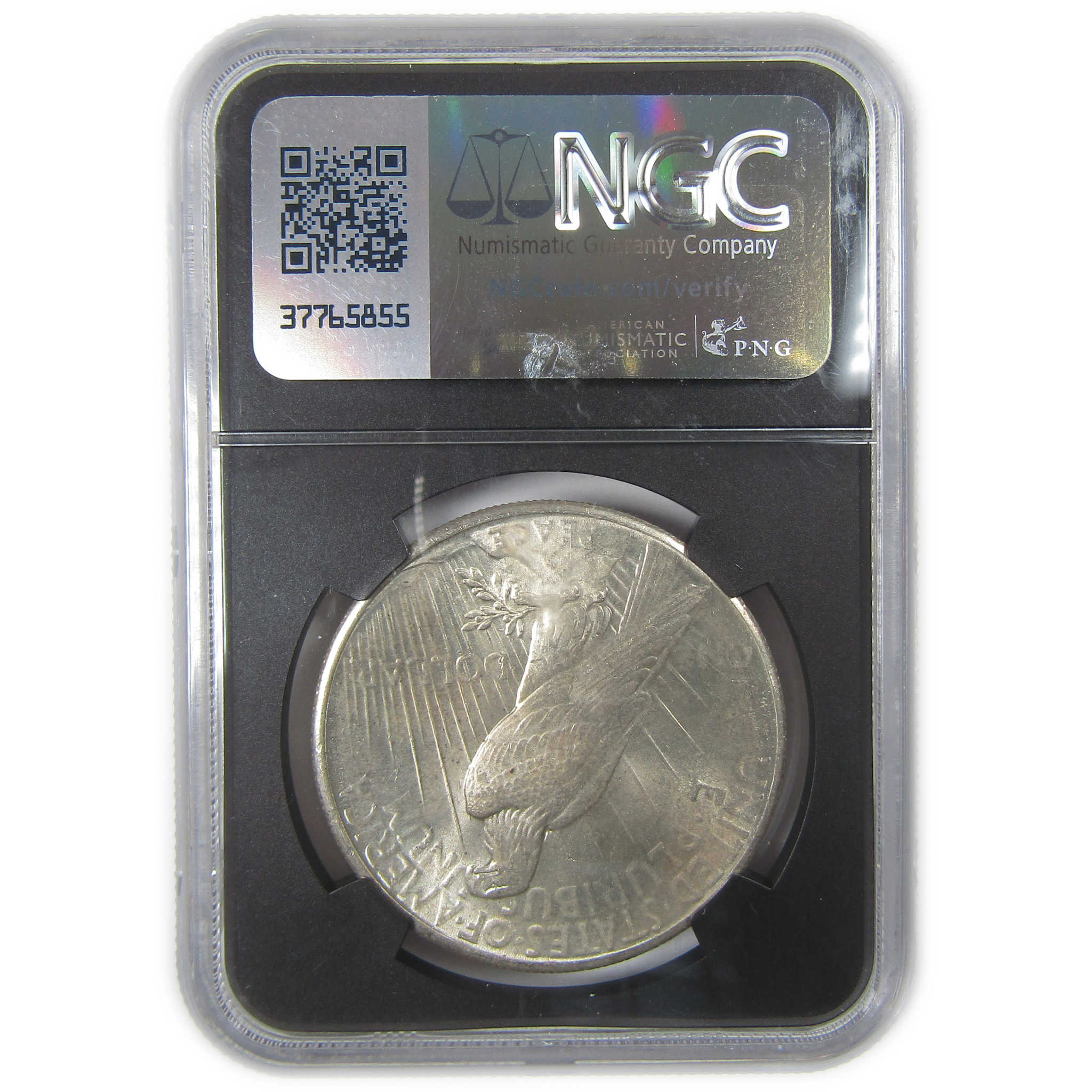 1926 Peace Dollar MS 64 NGC Silver Original Bag Fragment SKU:I23599