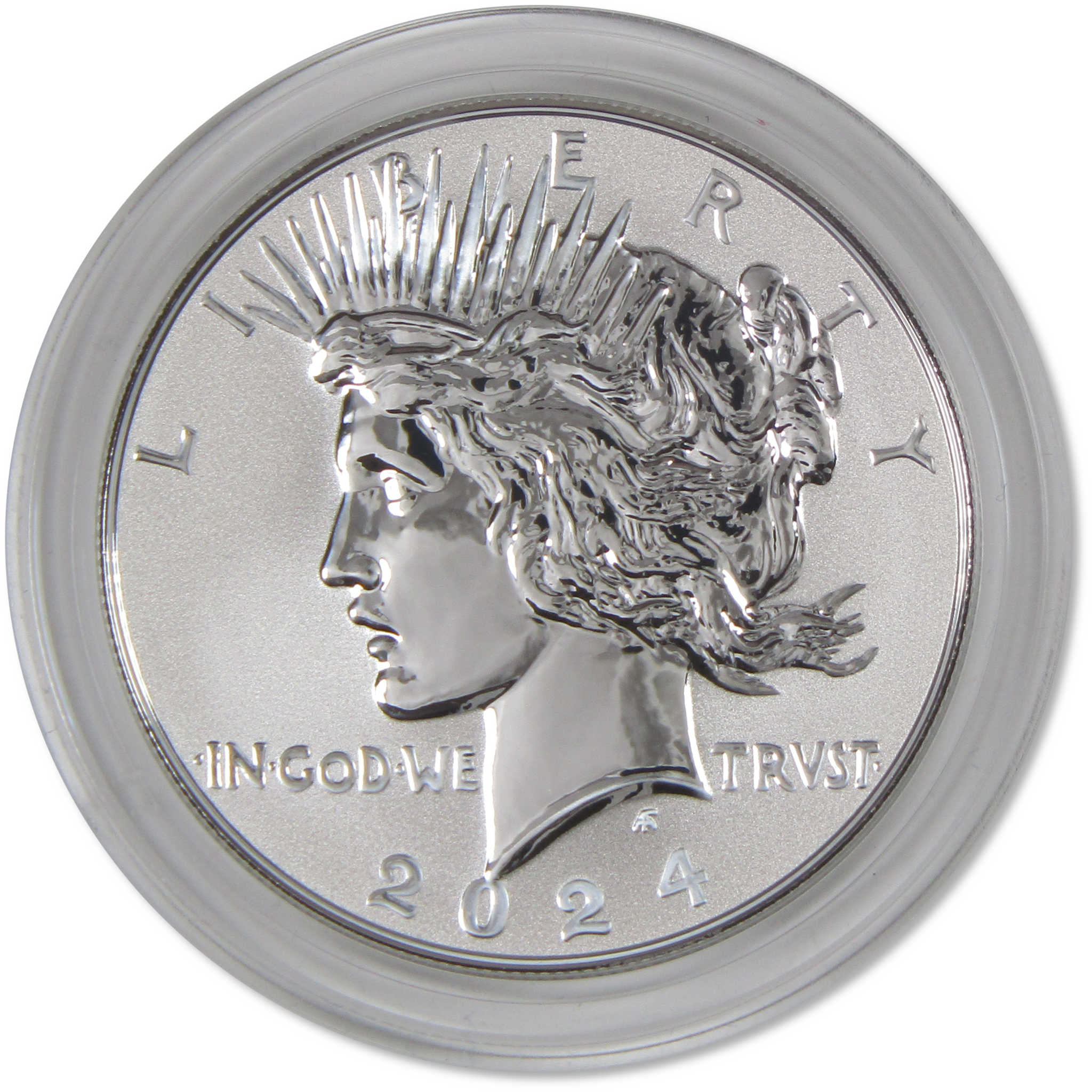 2024 Morgan and Peace Dollar Reverse Proof Two-Coin Set OGP SKU:OPC203