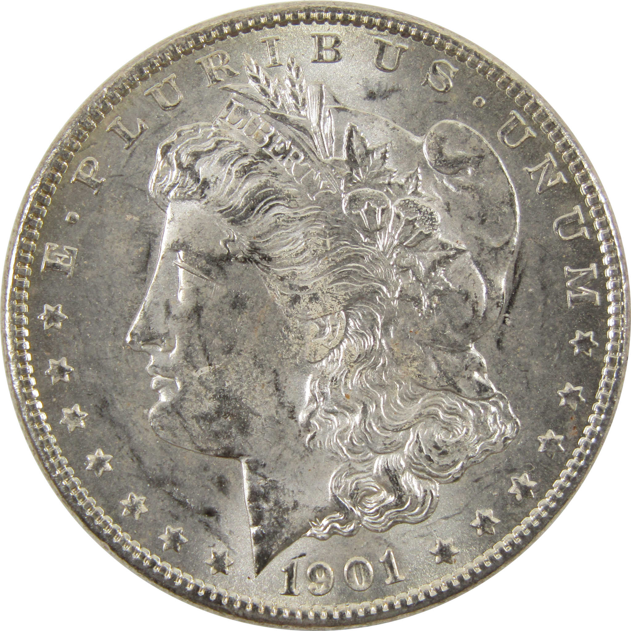 1901 O Morgan Dollar Uncirculated Details 90% Silver $1 SKU:I10468 - Morgan coin - Morgan silver dollar - Morgan silver dollar for sale - Profile Coins &amp; Collectibles
