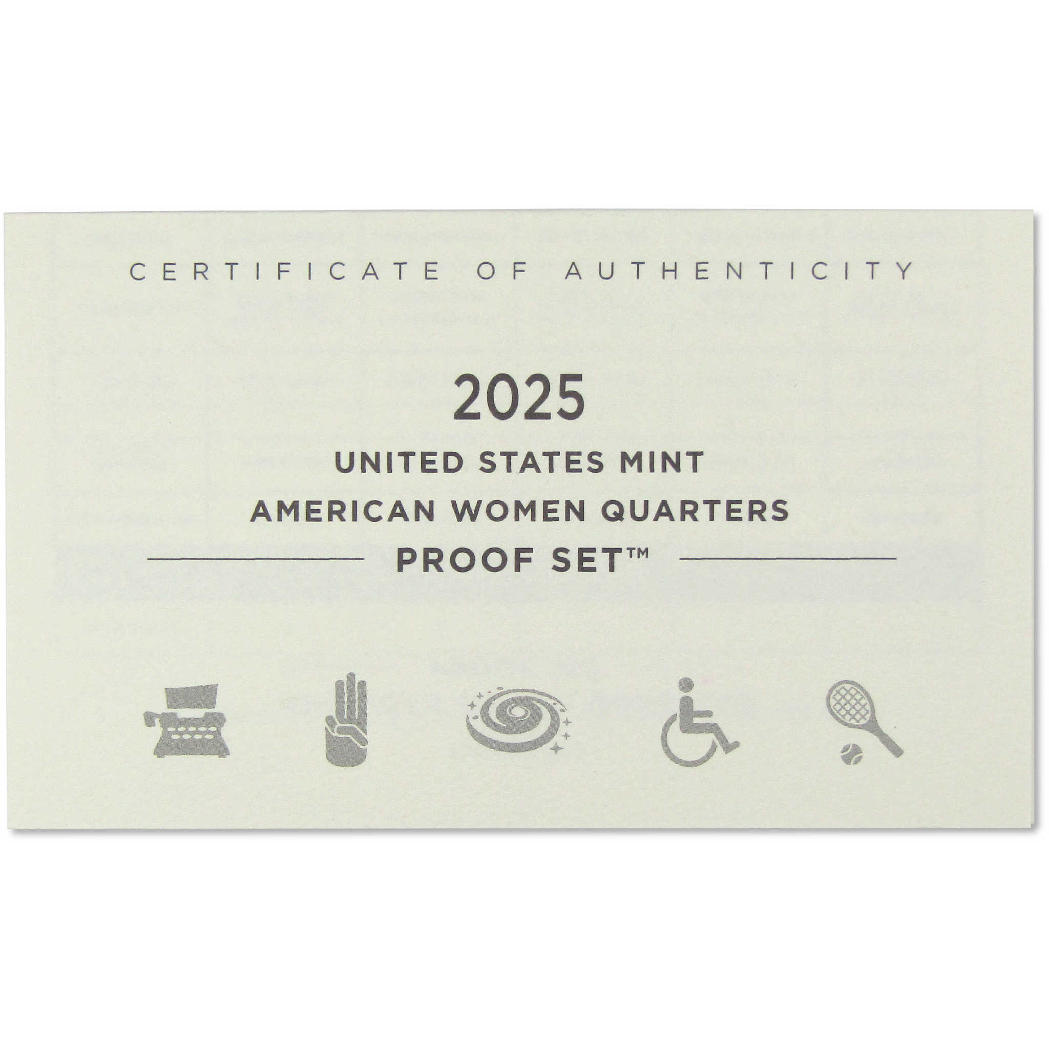 2025 American Women Quarter Clad Proof Set U.S. Mint OGP COA