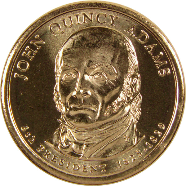 2008 D John Quincy Adams Presidential Dollar BU Uncirculated $1 Coin