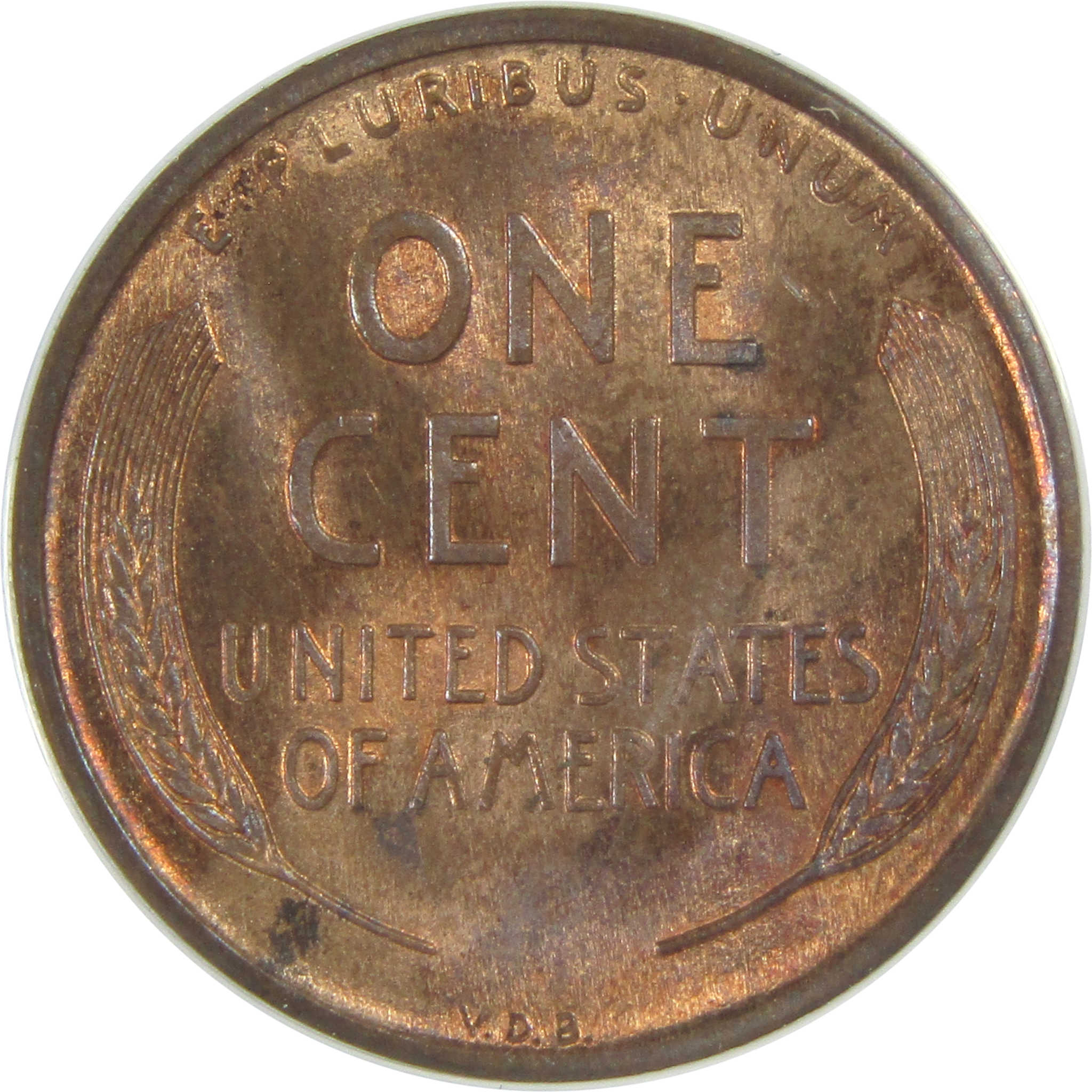 1909 VDB Lincoln Wheat Cent MS 64 RB ANACS Penny 1c Coin SKU:I16269