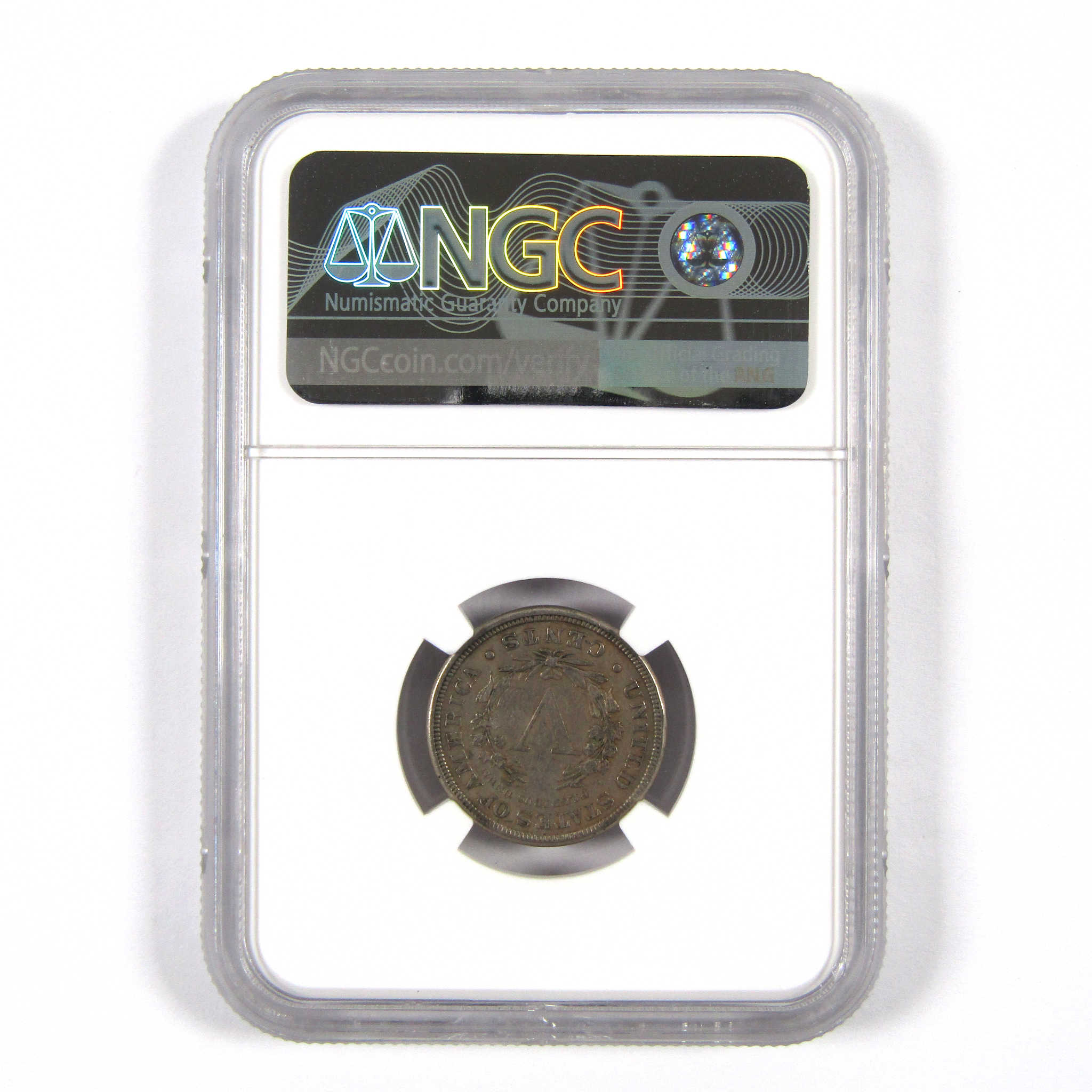 1885 Liberty Head V Nickel AU 53 NGC 5c Coin SKU:I8722