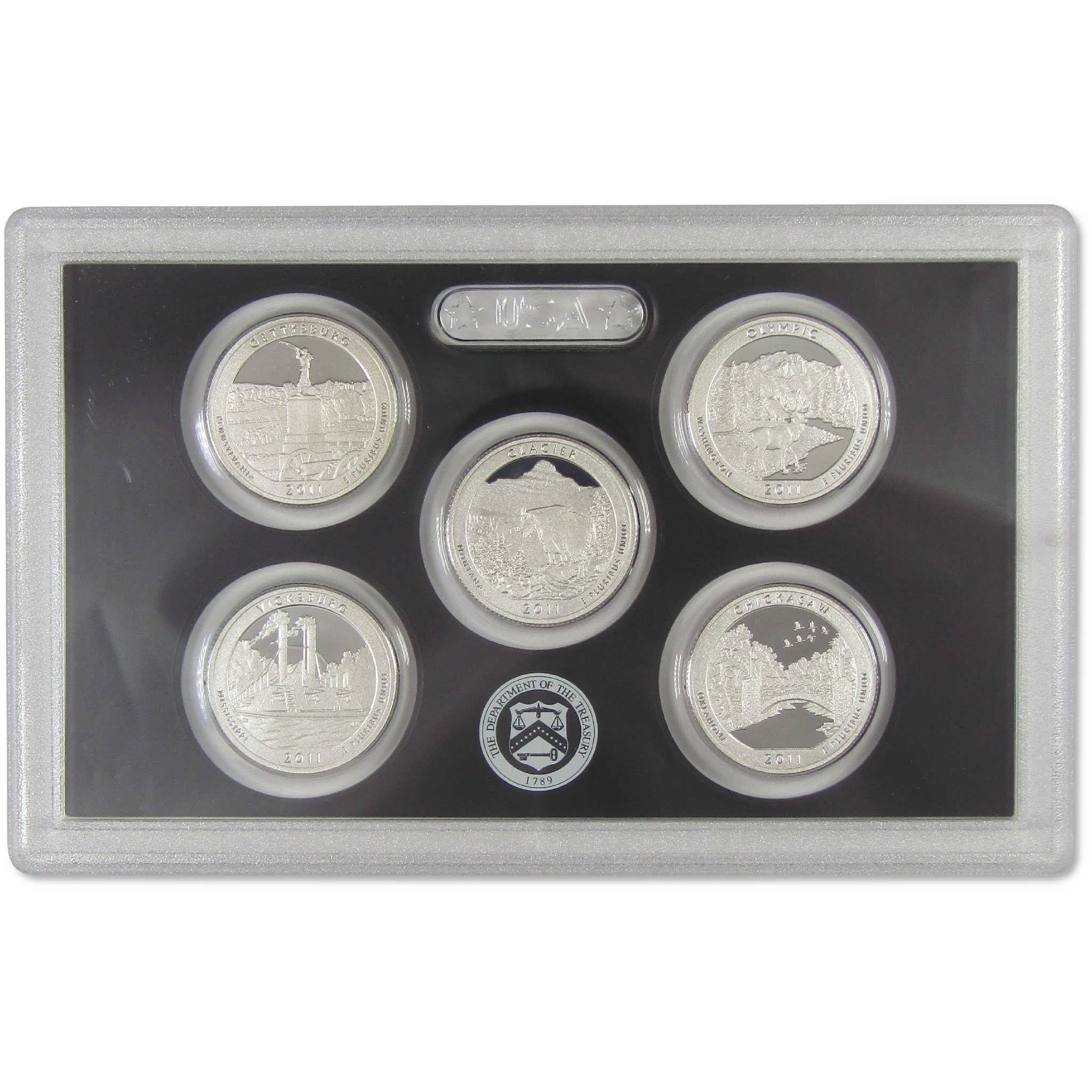 2011 Silver Proof Set U.S. Mint Original Government Packaging OGP COA