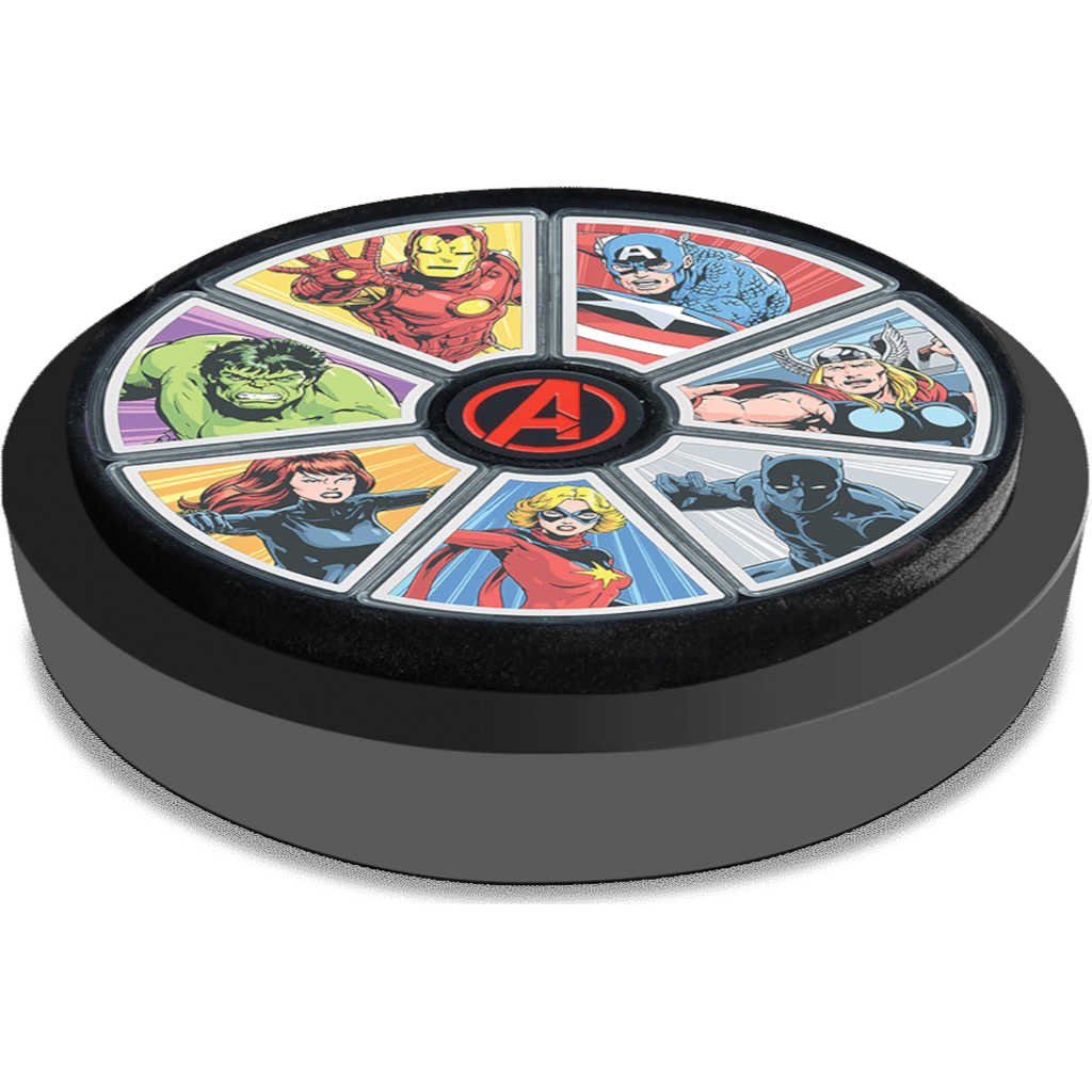 Marvel Avengers 60th Anniversary Silver Coin Set with Box SKU:OPC158