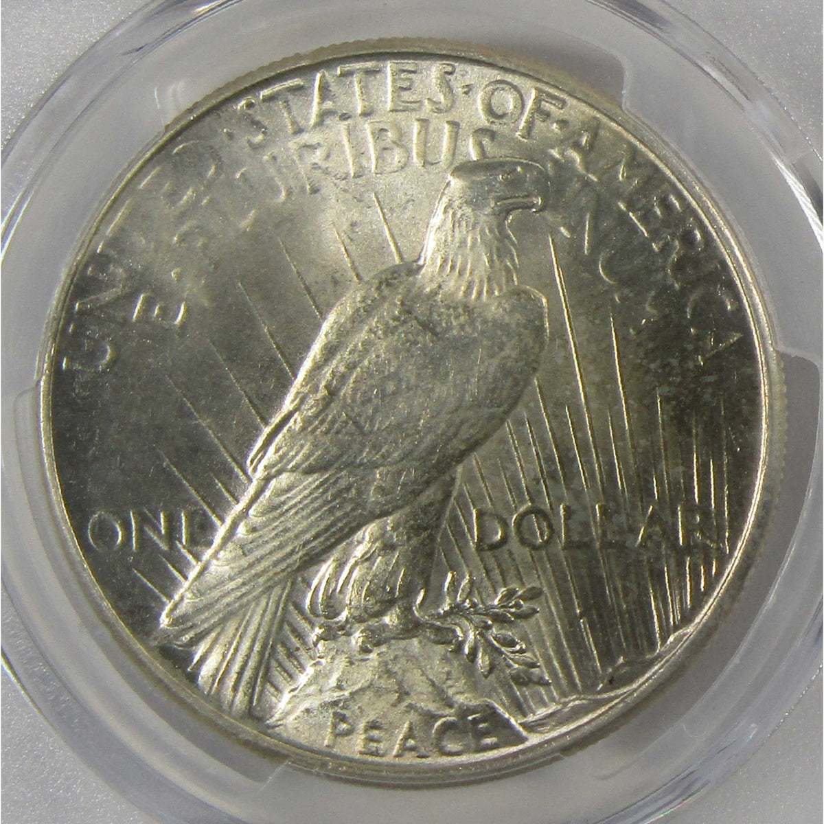 1934 Peace Silver Dollar MS 62 PCGS Uncirculated $1 Coin Collectible