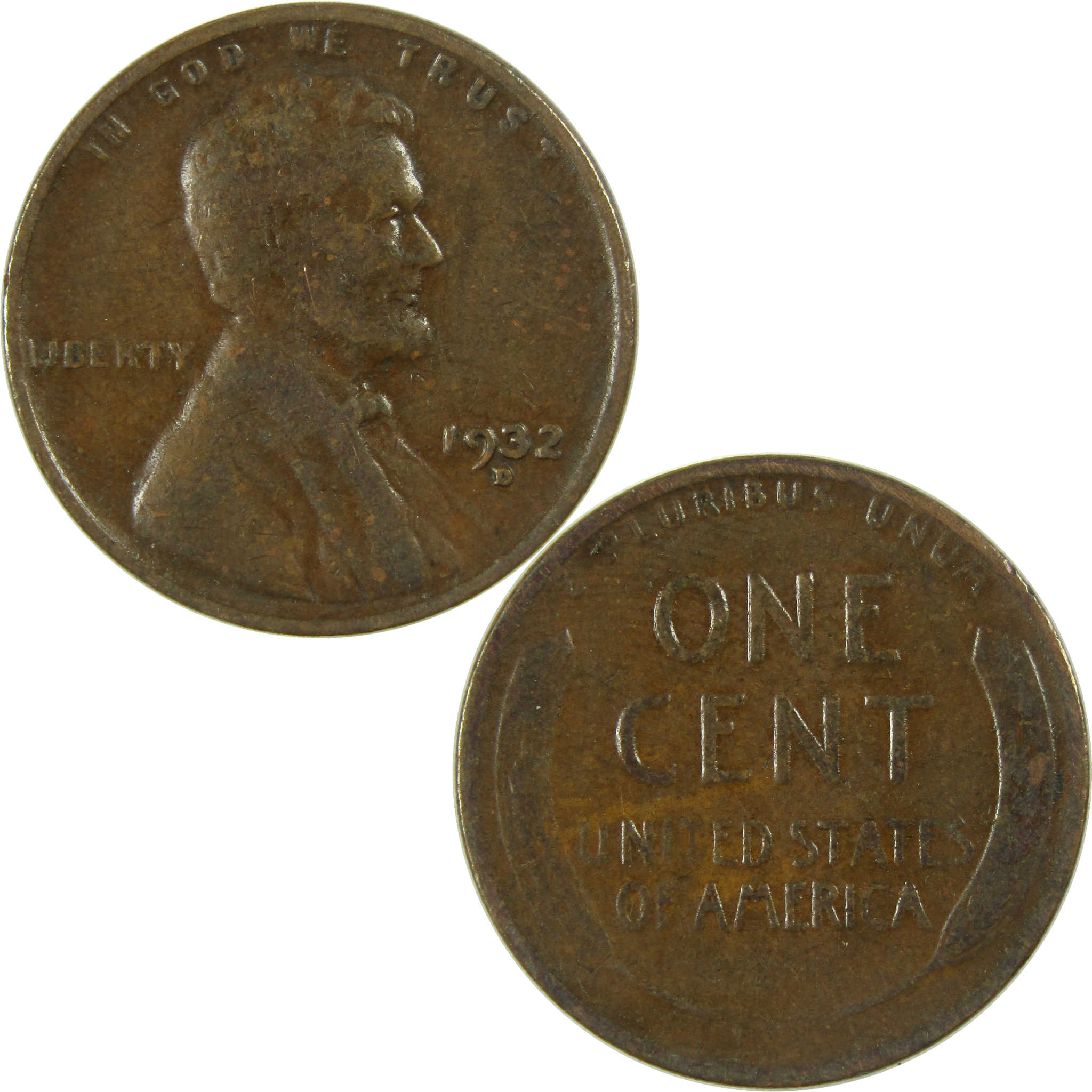 1932 D Lincoln Wheat Cent VG Very Good Penny 1c Coin SKU:I27127