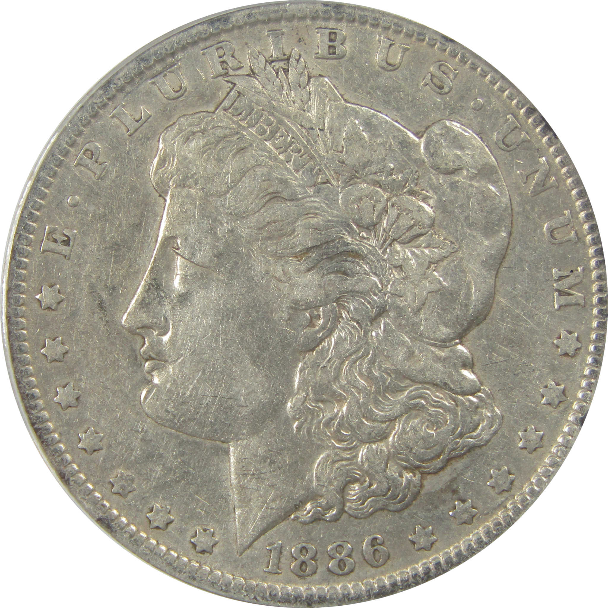 1886 O Morgan Dollar EF 45 Details ANACS Silver $1 Coin SKU:I22364 - Morgan coin - Morgan silver dollar - Morgan silver dollar for sale - Profile Coins &amp; Collectibles