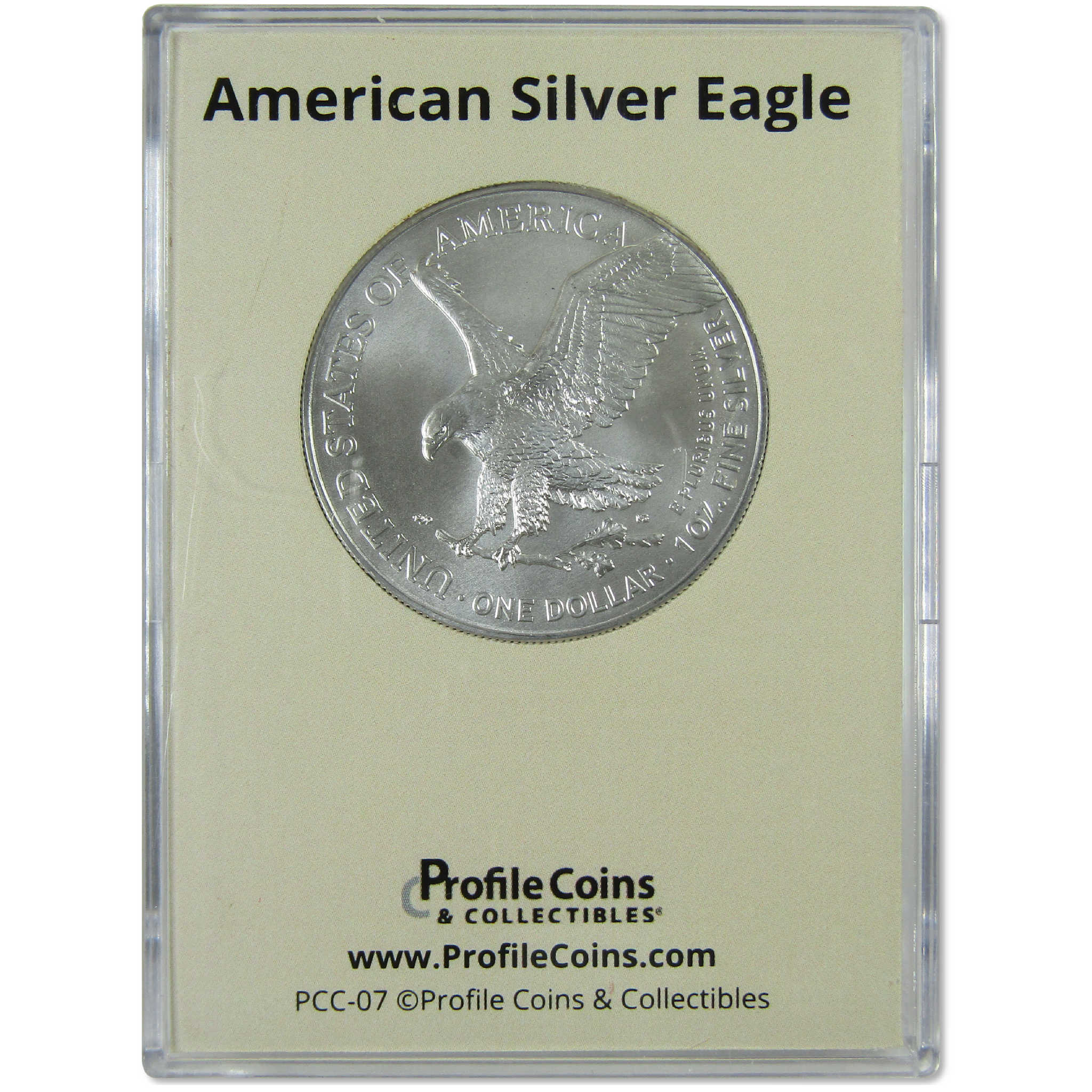 2026 American Silver Eagle Uncirculated Coin with Welcome Baby Holder