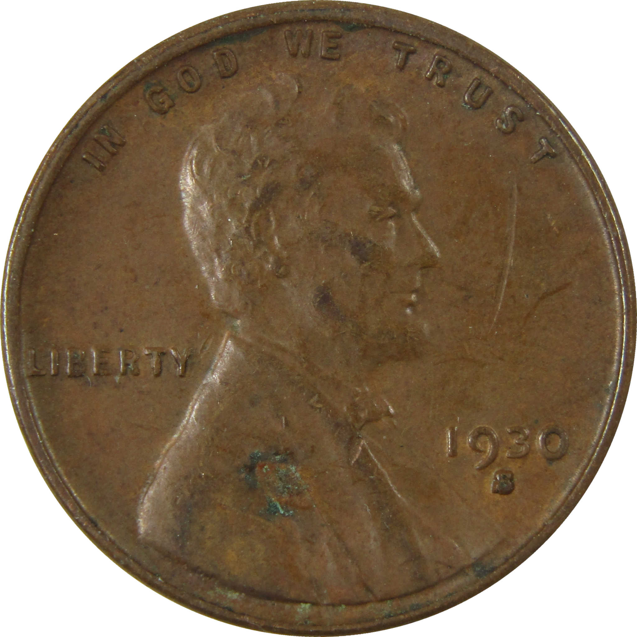 1930 S Lincoln Wheat Cent VF Very Fine Penny 1c Coin SKU:I27151