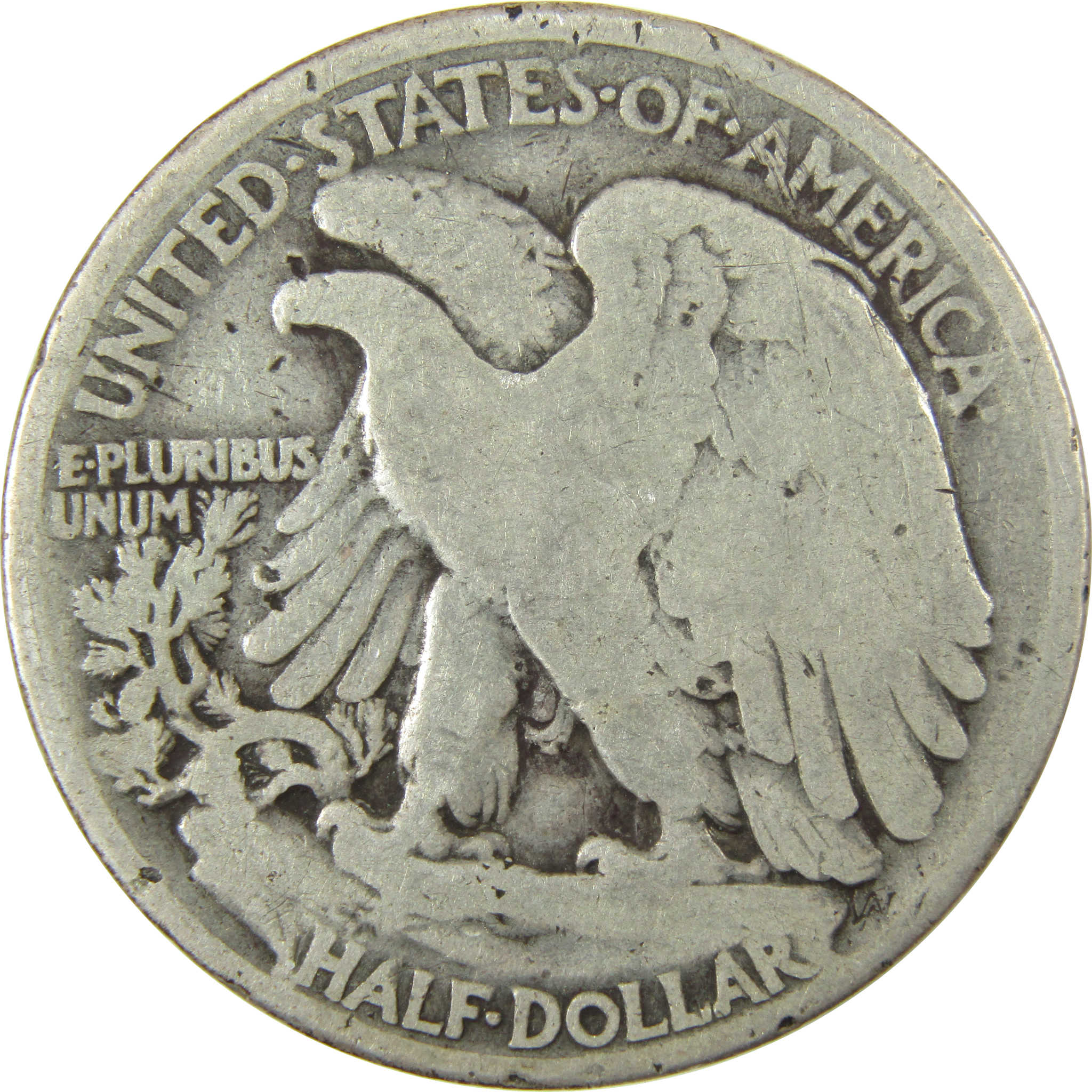 1921 Liberty Walking Silver 50c VG Very Good Details SKU:CP1436