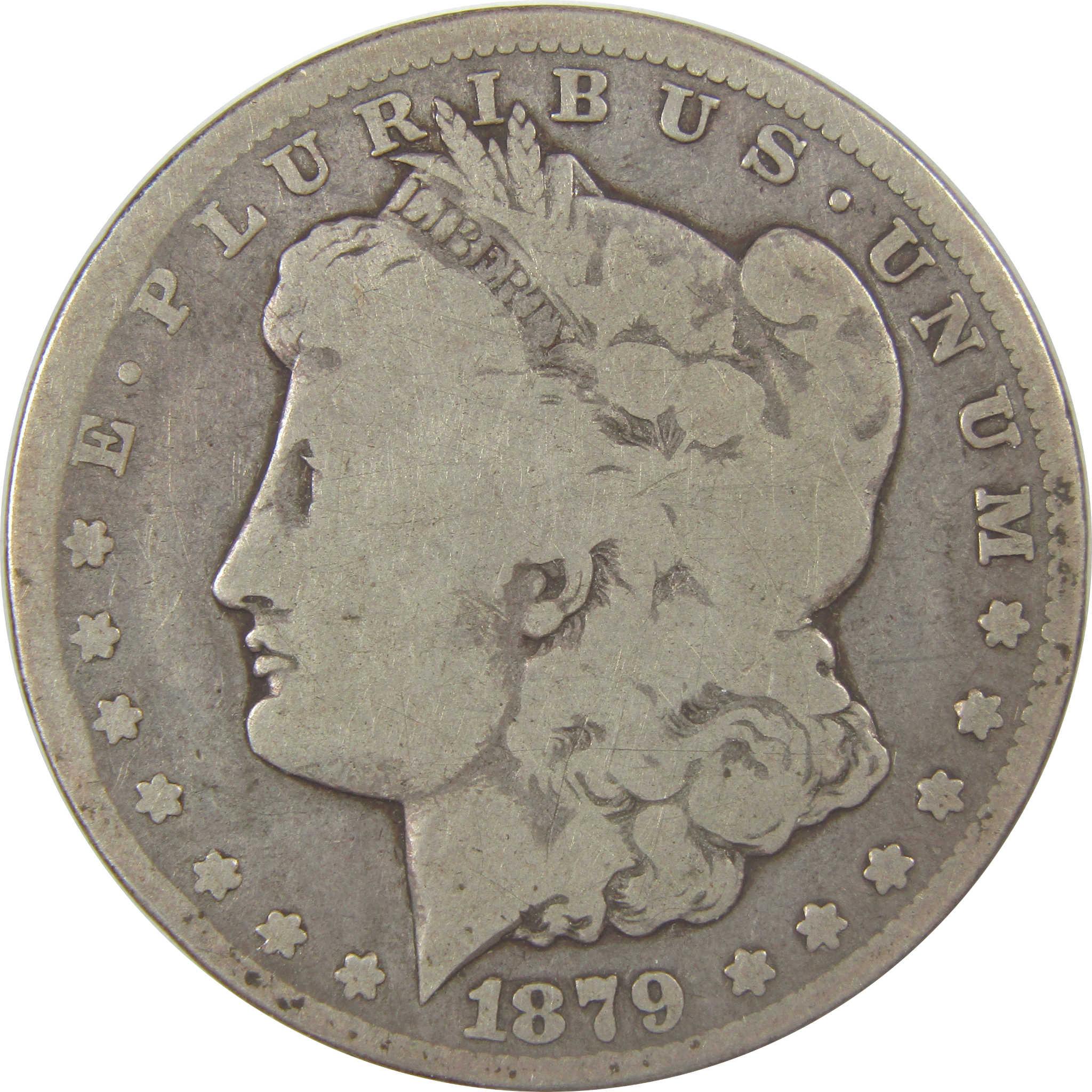 1879 CC Capped Die Morgan Silver Dollar G Good $1 Coin SKU:I24801 - Morgan coin - Morgan silver dollar - Morgan silver dollar for sale - Profile Coins &amp; Collectibles
