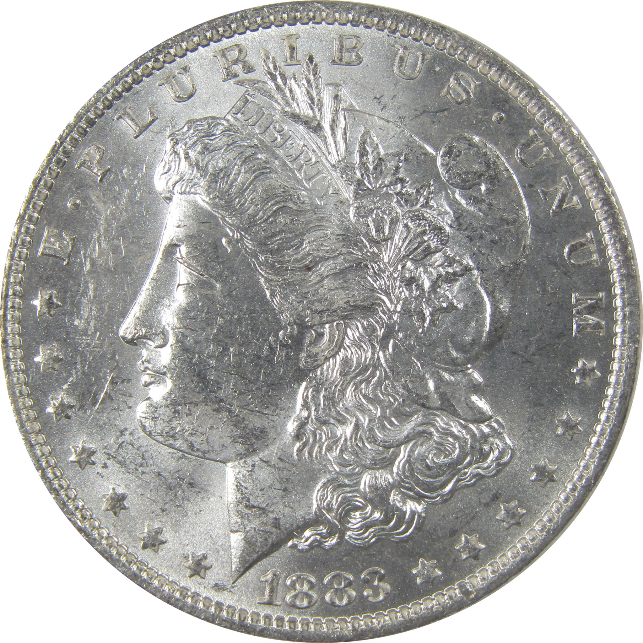 1883 O Morgan Silver Dollar Uncirculated Mint State $1 Coin SKU:I24843 - Morgan coin - Morgan silver dollar - Morgan silver dollar for sale - Profile Coins &amp; Collectibles