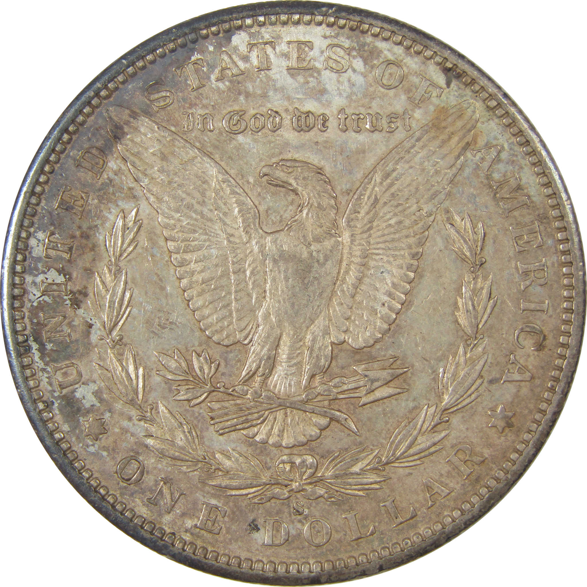 1897 S Morgan Dollar AU About Uncirculated Silver $1 Coin SKU:I17929 - Morgan coin - Morgan silver dollar - Morgan silver dollar for sale - Profile Coins &amp; Collectibles