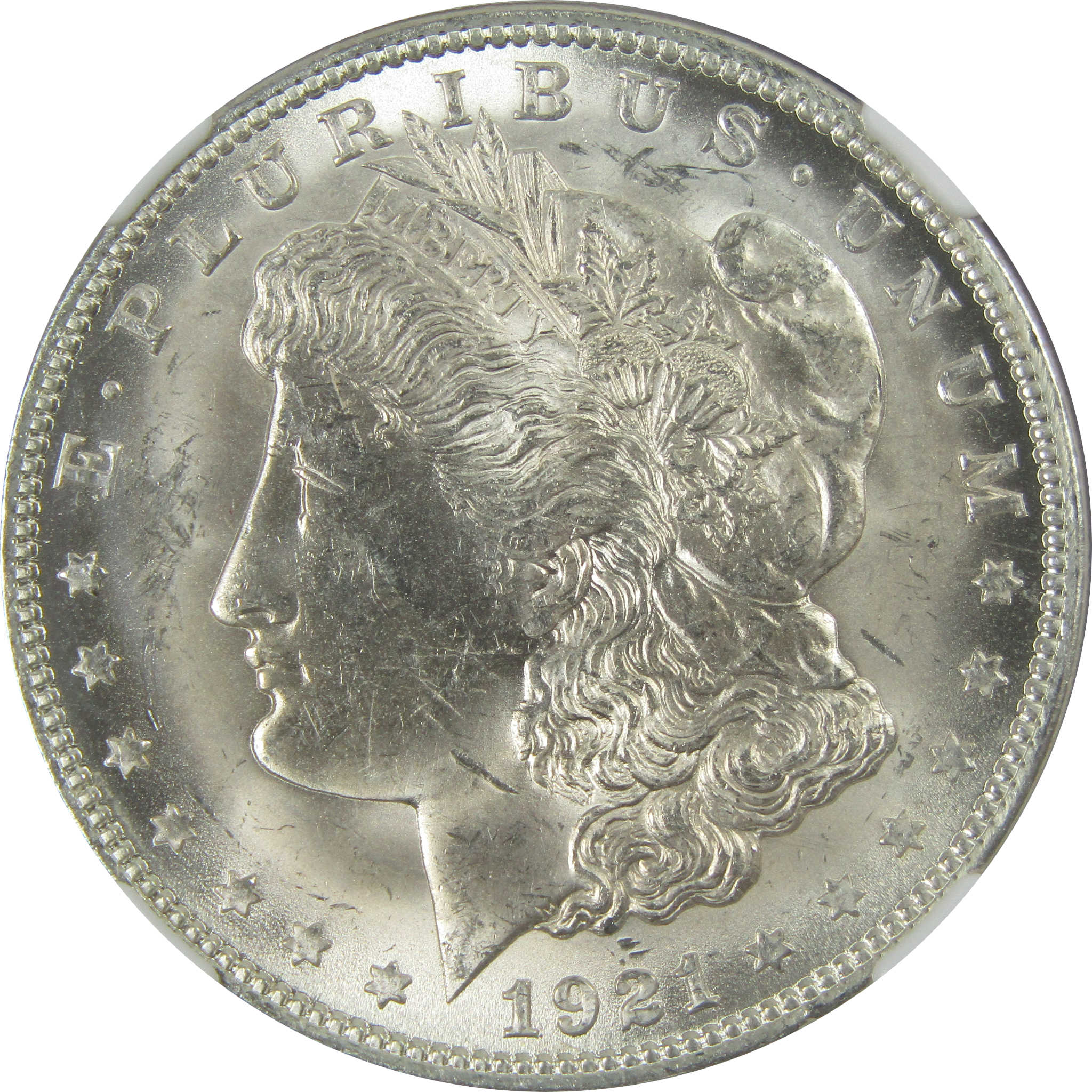 1921 Morgan Dollar MS 63 NGC Silver $1 Uncirculated Coin SKU:I15708 - Morgan coin - Morgan silver dollar - Morgan silver dollar for sale - Profile Coins &amp; Collectibles