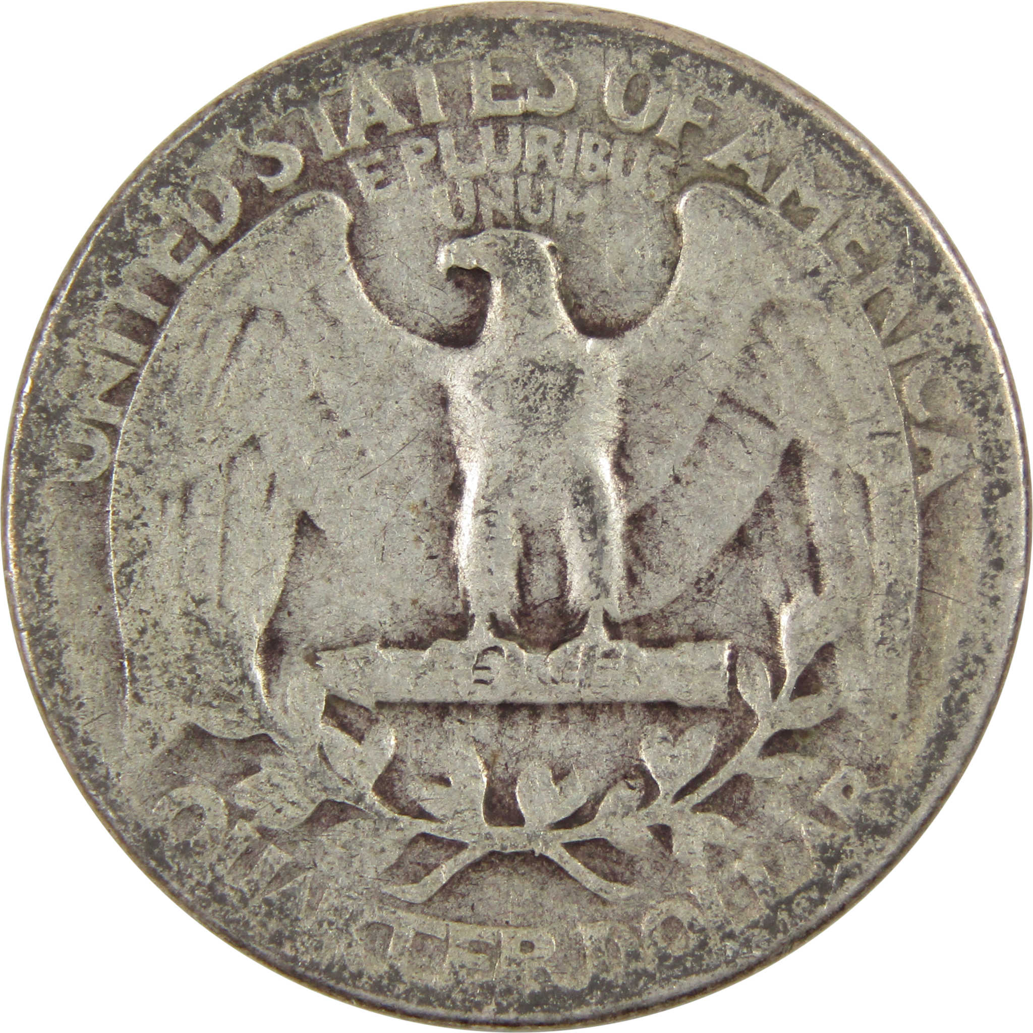 1944 Washington Quarter AG About Good 90% Silver 25c Coin
