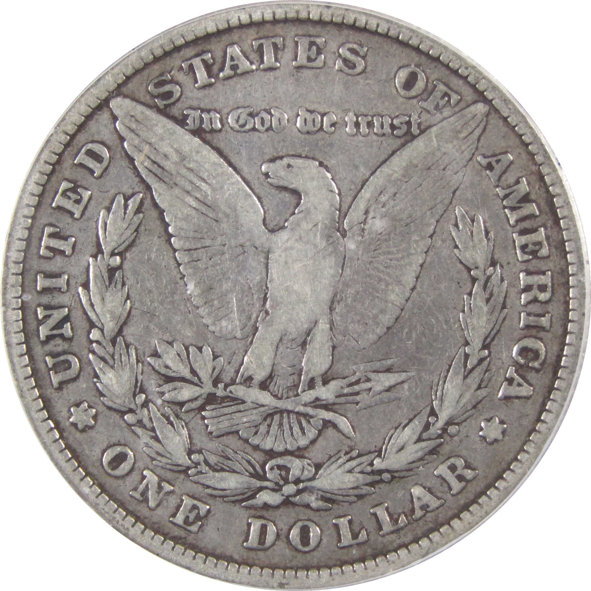 1878 8TF Morgan Silver Dollar VG 10 ICG $1 Coin Collectible SKU:I29089