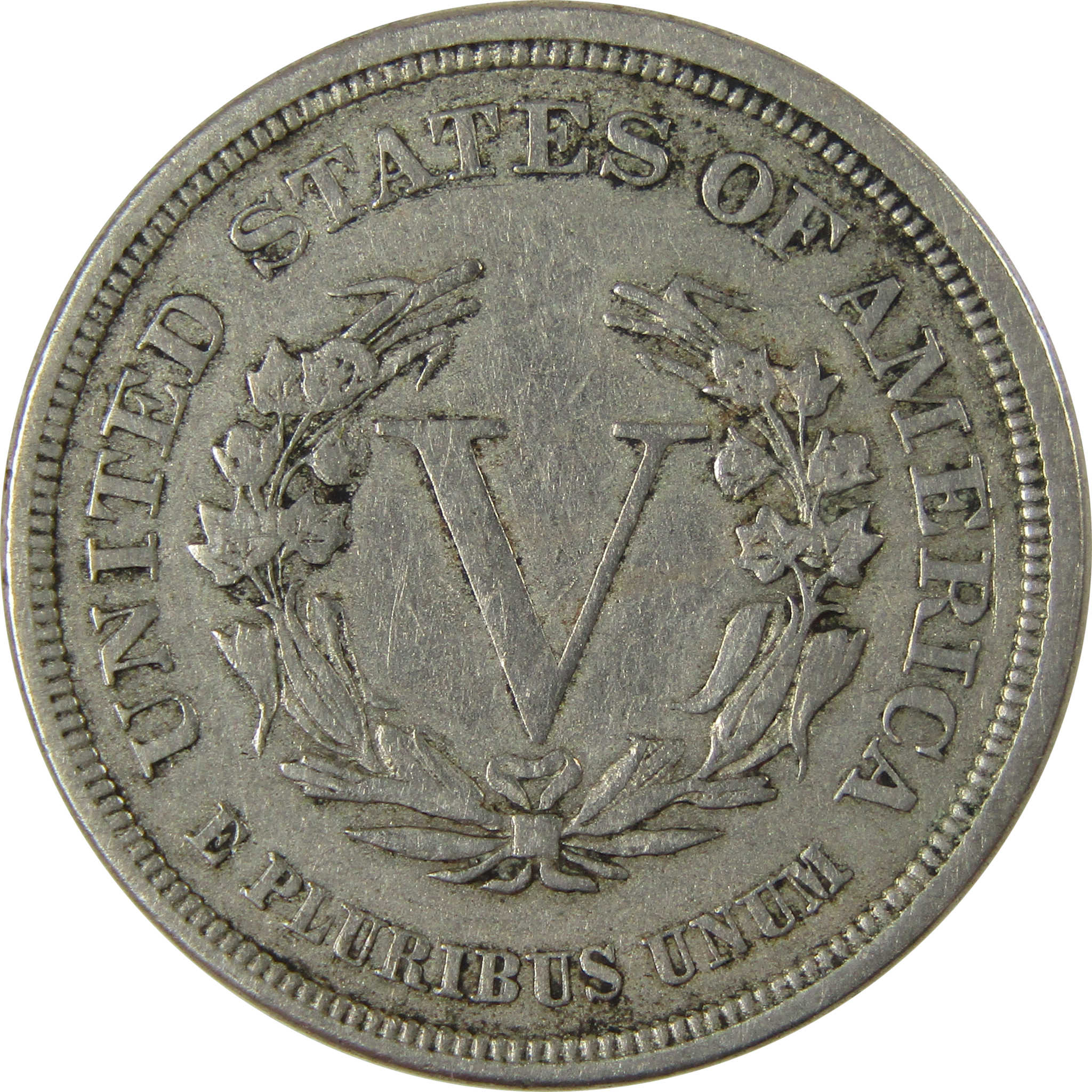 1883 No Cents Liberty Head V Nickel VF Very Fine 5c Coin SKU:I26528