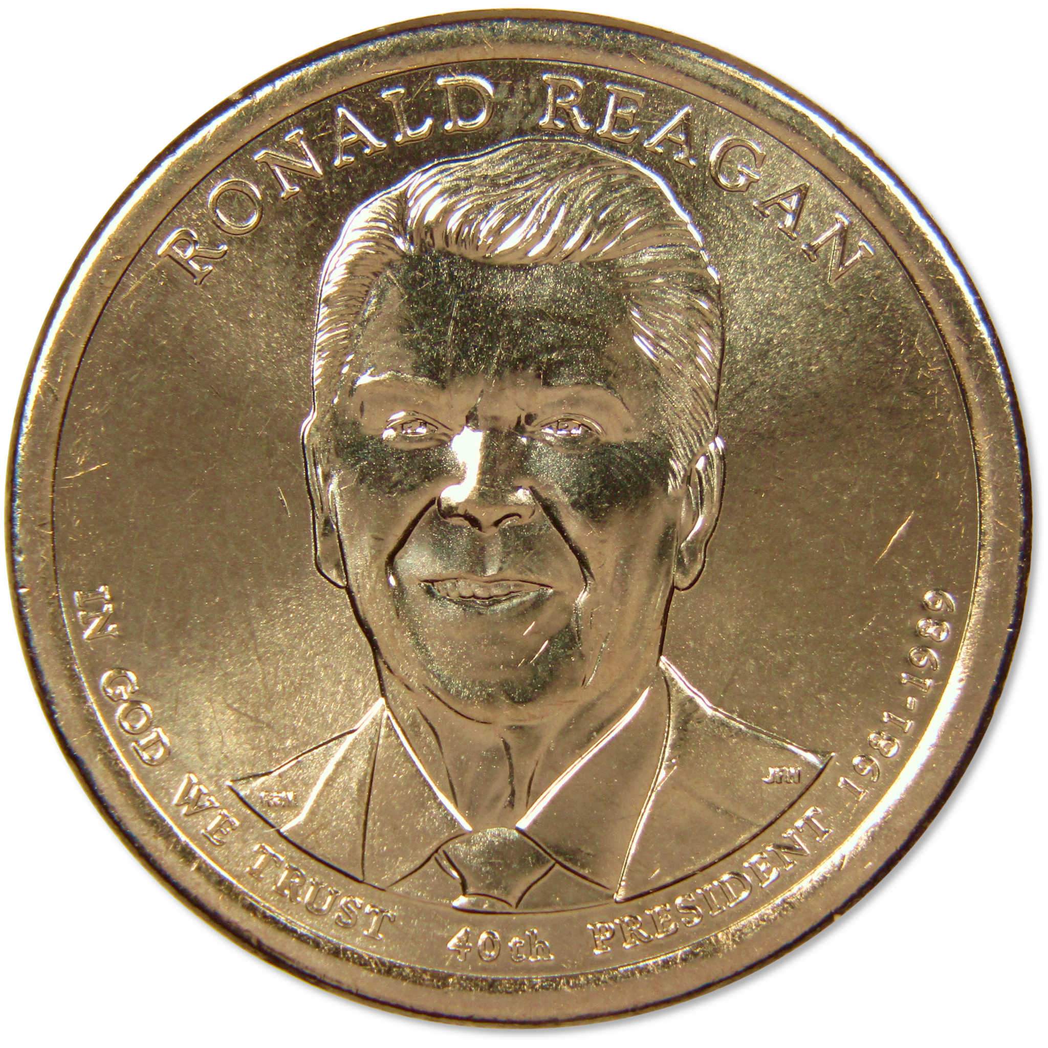 2016 P&D Ronald Reagan Presidential Dollar 2 Coin Set Uncirculated
