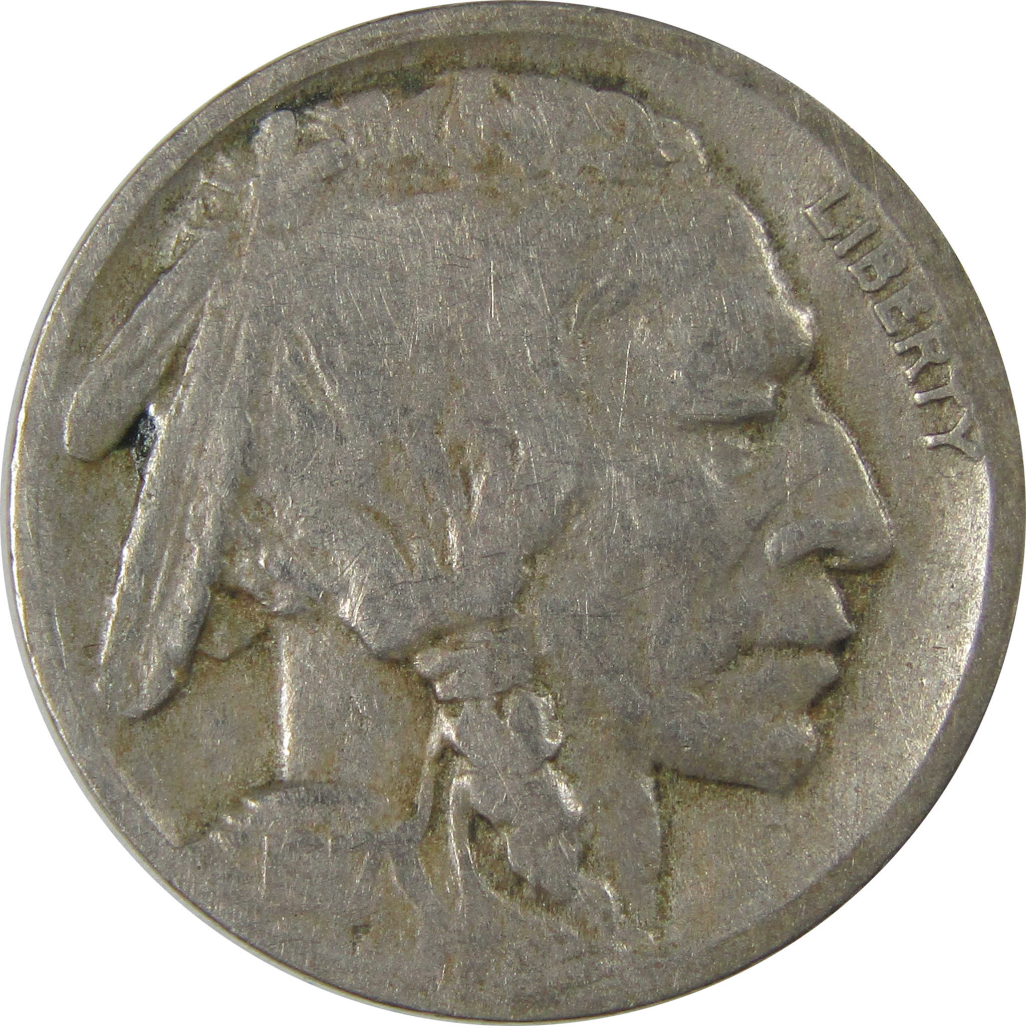 1917 D Indian Head Buffalo Nickel G Good 5c Coin SKU:CP32