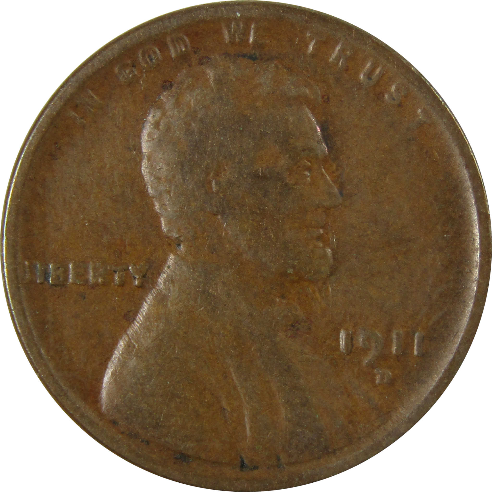 1911 D Lincoln Wheat Cent VF Very Fine Penny 1c Coin SKU:I26358