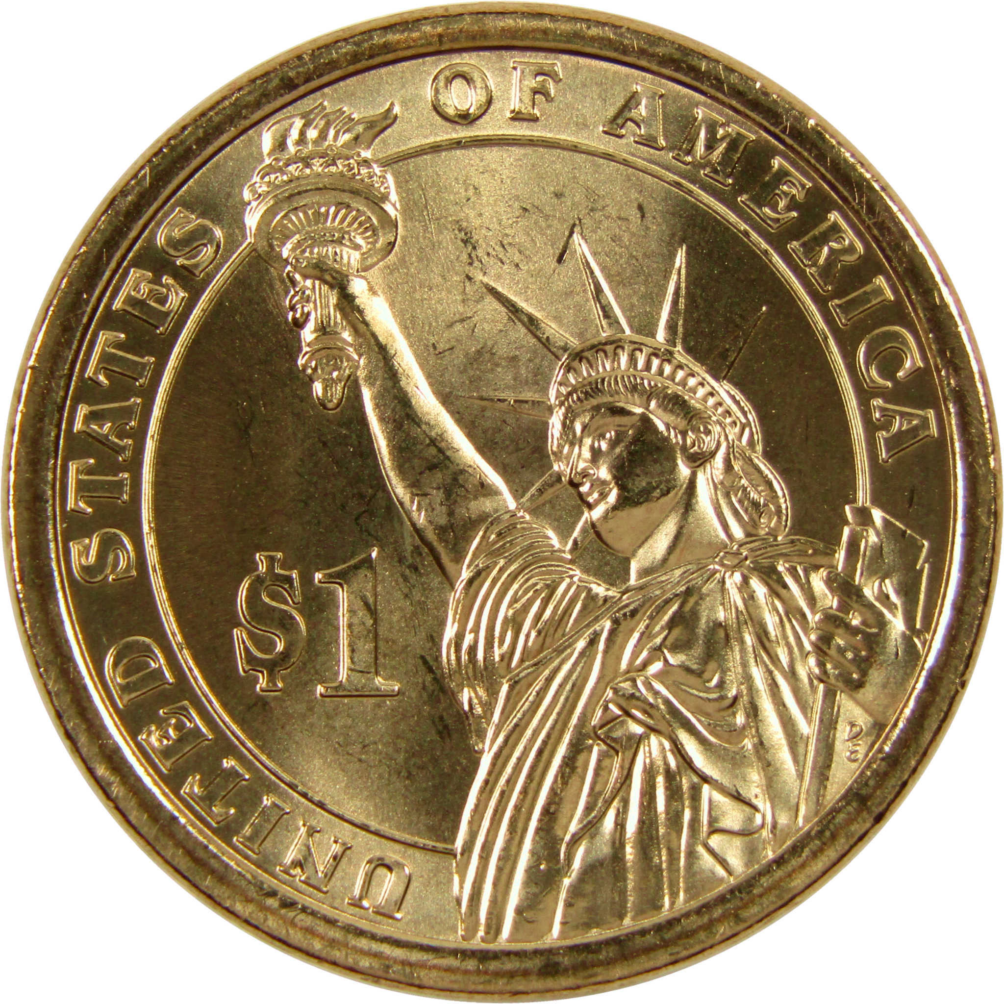 2008 P John Quincy Adams Presidential Dollar BU Uncirculated $1 Coin