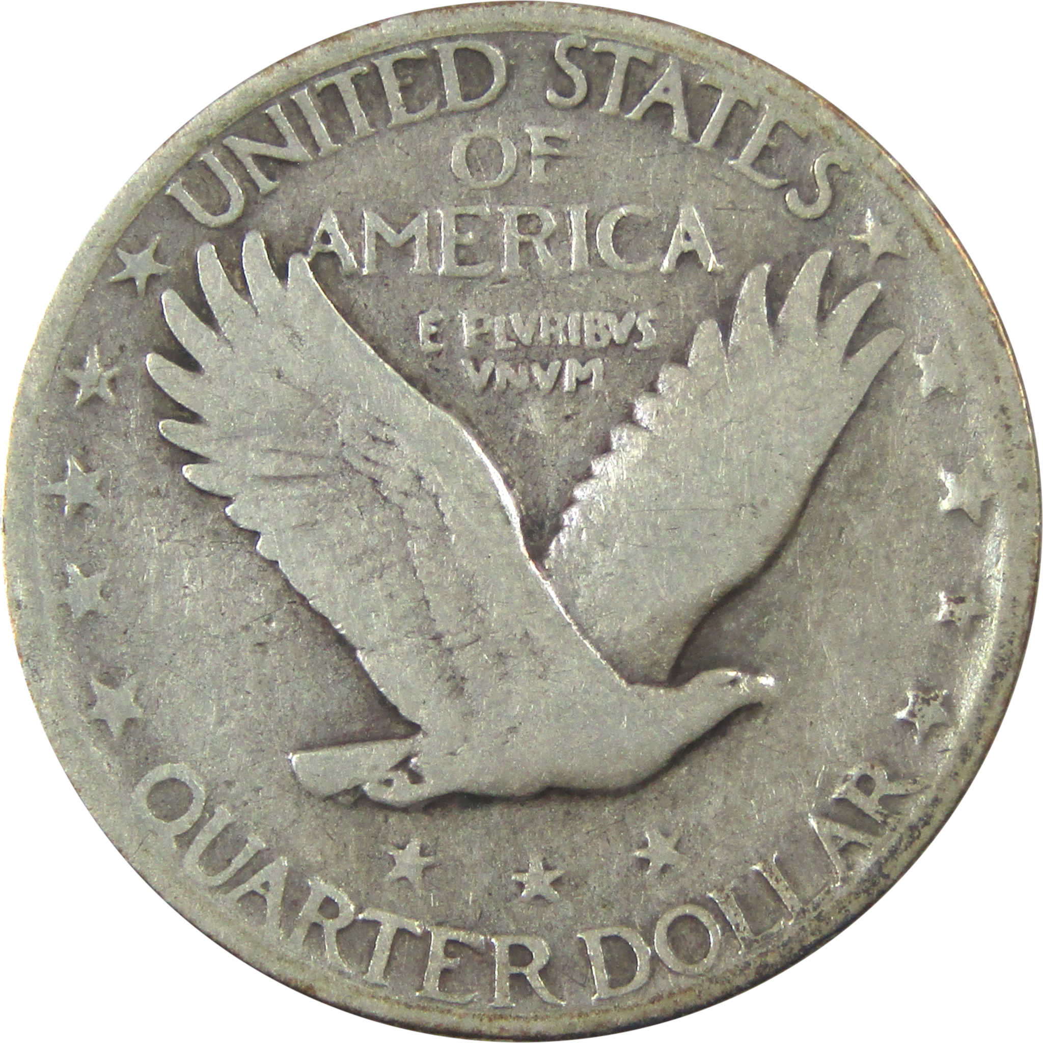 1927 S Standing Liberty Quarter VG Very Good Silver 25c SKU:I15328