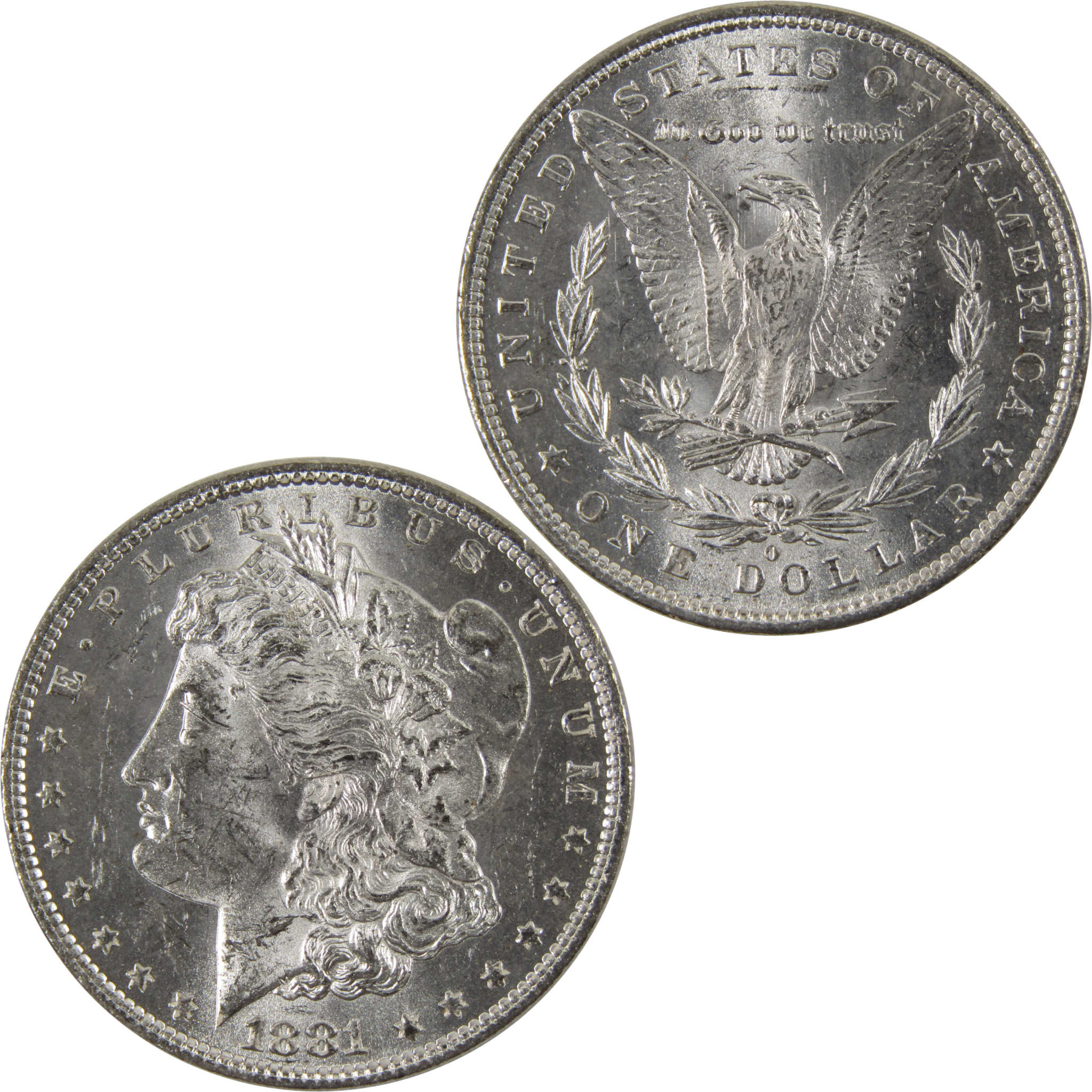 1881 O Morgan Dollar BU Uncirculated 90% Silver $1 Coin SKU:I8483 - Morgan coin - Morgan silver dollar - Morgan silver dollar for sale - Profile Coins &amp; Collectibles