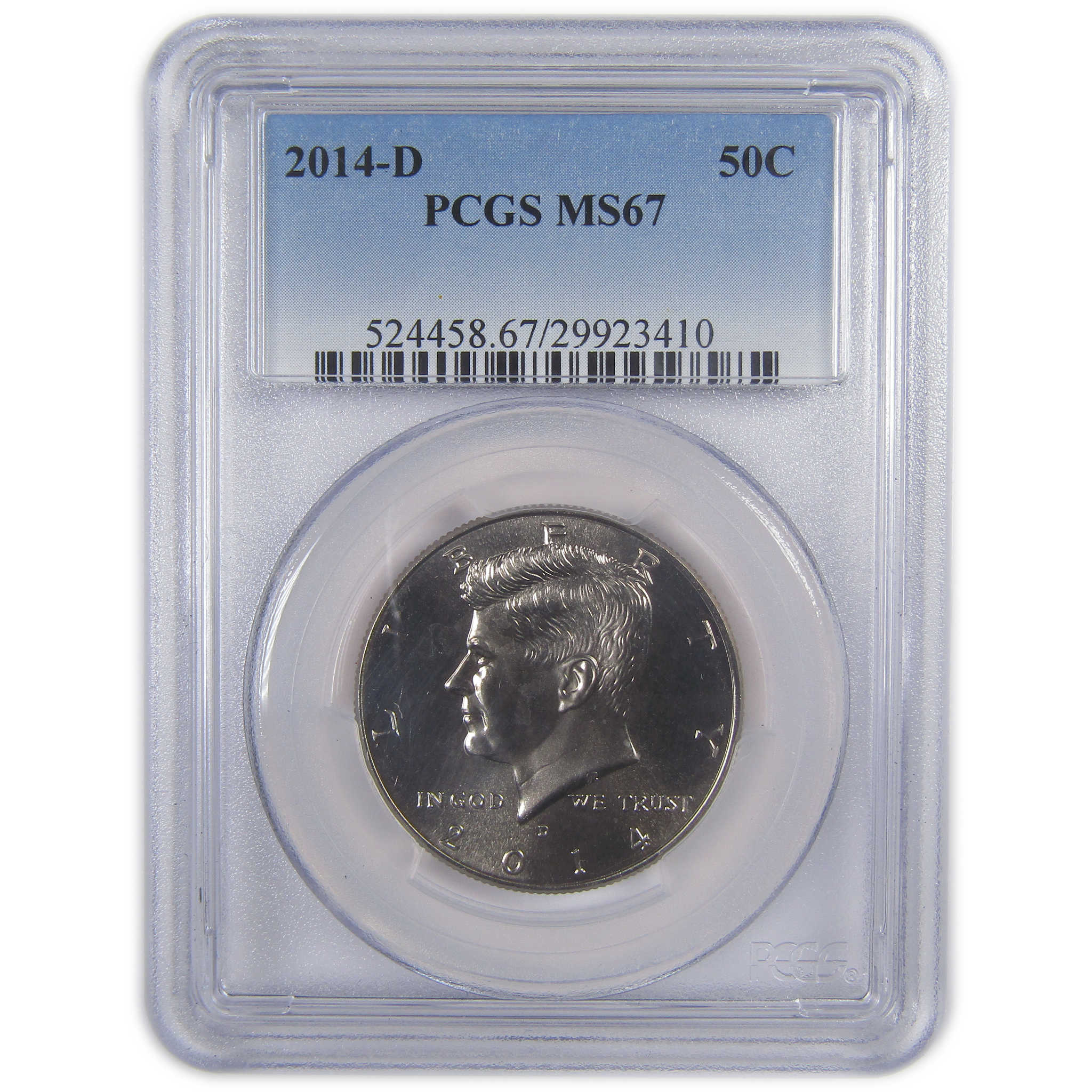 2014 D Kennedy Half Dollar MS 67 PCGS Clad Uncirculated SKU:CPC9751