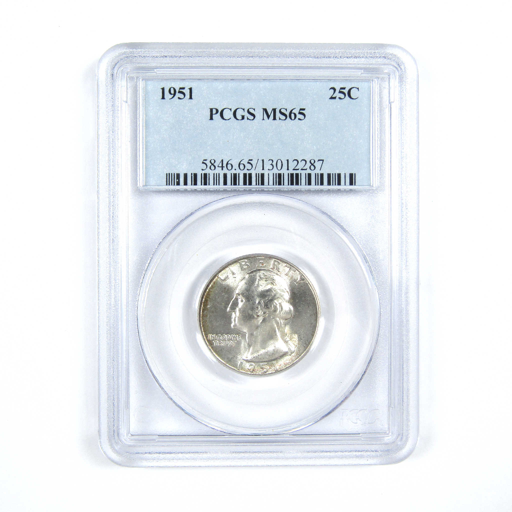 1951 Washington Quarter MS 65 PCGS Silver 25c Uncirculated SKU:CPC7403