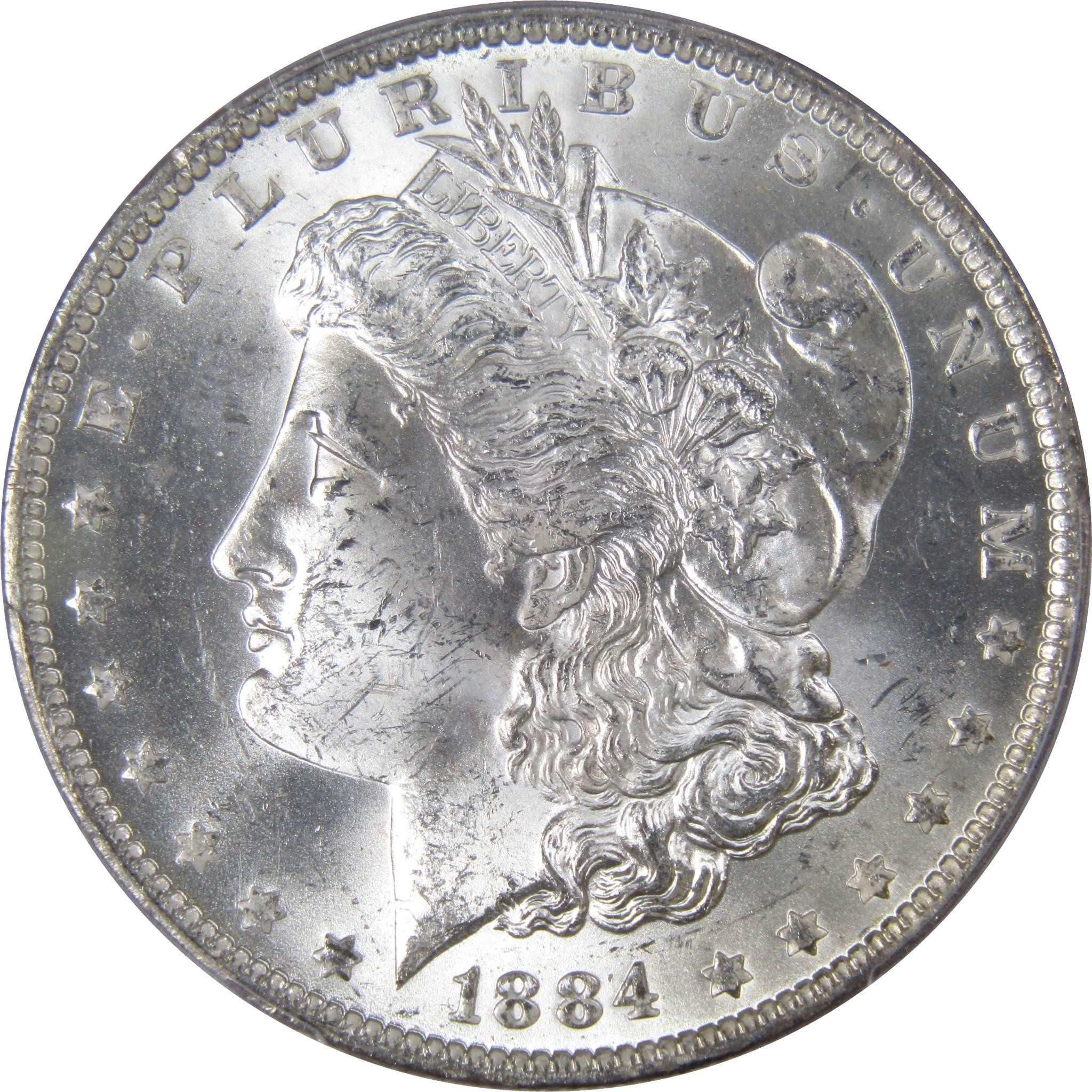 1884 O Morgan Dollar MS 63 PCGS Silver Uncirculated $1 Coin - Morgan coin - Morgan silver dollar - Morgan silver dollar for sale - Profile Coins &amp; Collectibles