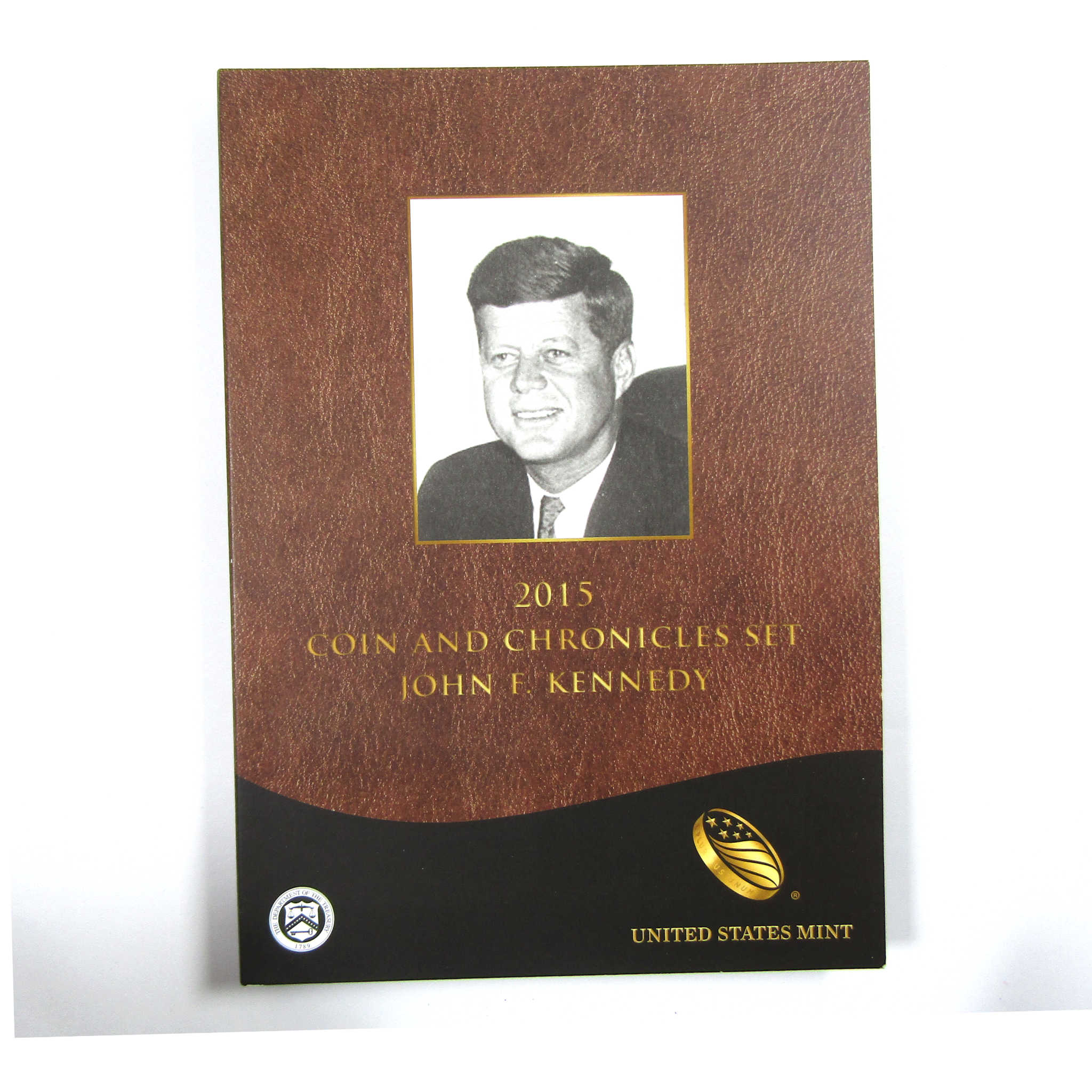 2015 John F Kennedy Coin and Chronicles Set OGP COA SKU:CPC3917