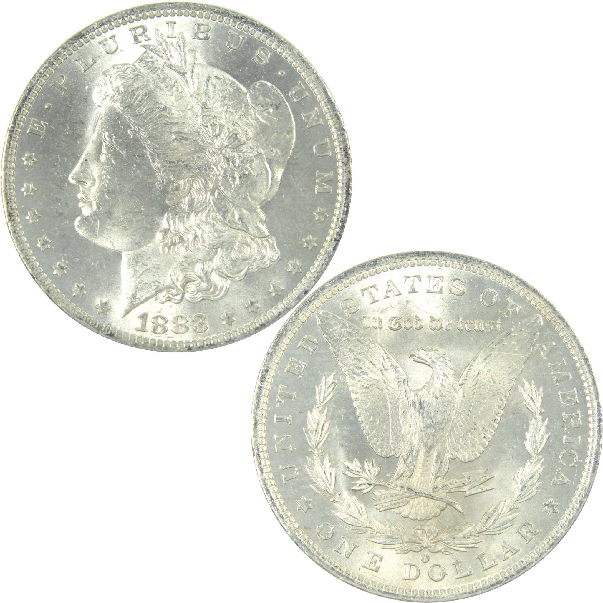 1883 O Morgan Dollar BU Choice Uncirculated Silver $1 Coin SKU:I15887 - Morgan coin - Morgan silver dollar - Morgan silver dollar for sale - Profile Coins &amp; Collectibles