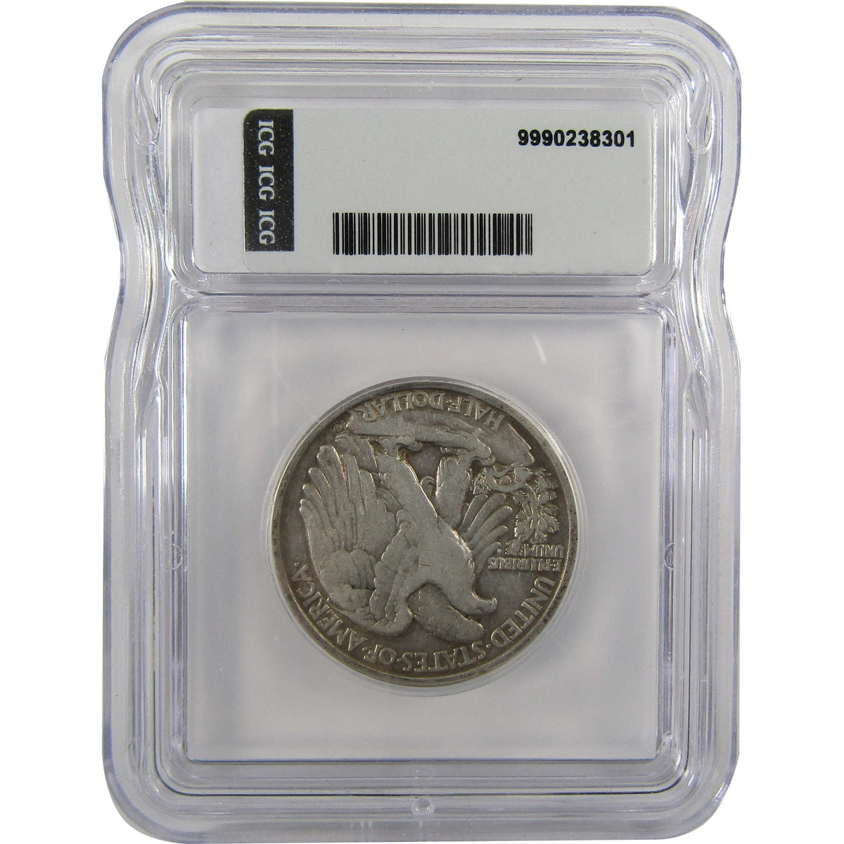 1920 Liberty Walking Silver Half Dollar F 15 ICG 50c Coin SKU:I29100