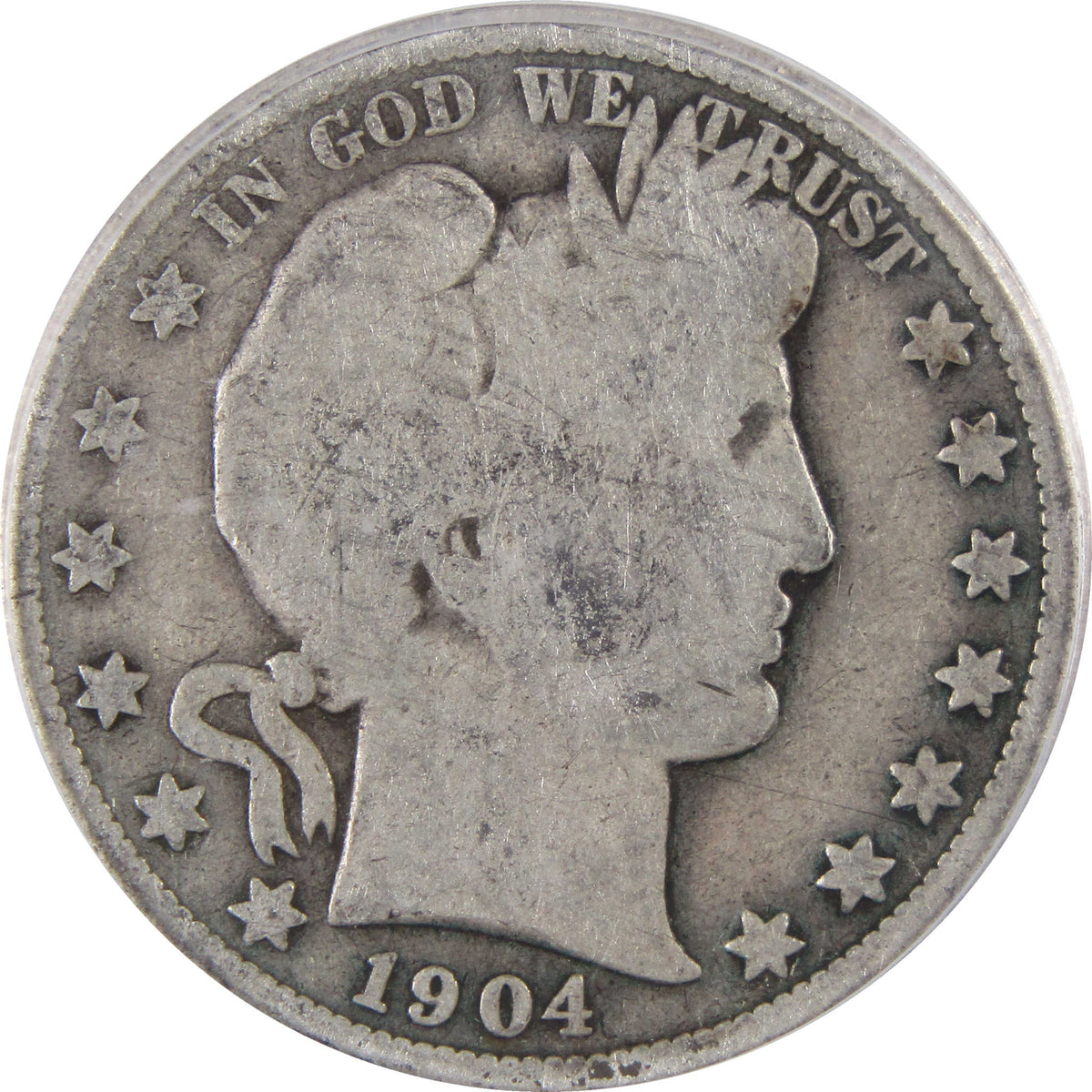 1904 O Barber Silver Half Dollar G 6 ICG 50c Coin SKU:I29095