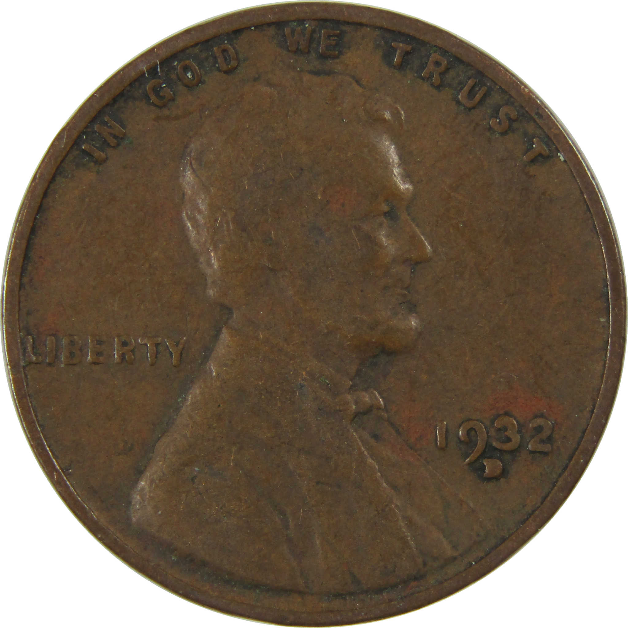 1932 D Lincoln Wheat Cent F Fine Penny 1c Coin Collectible SKU:I27122