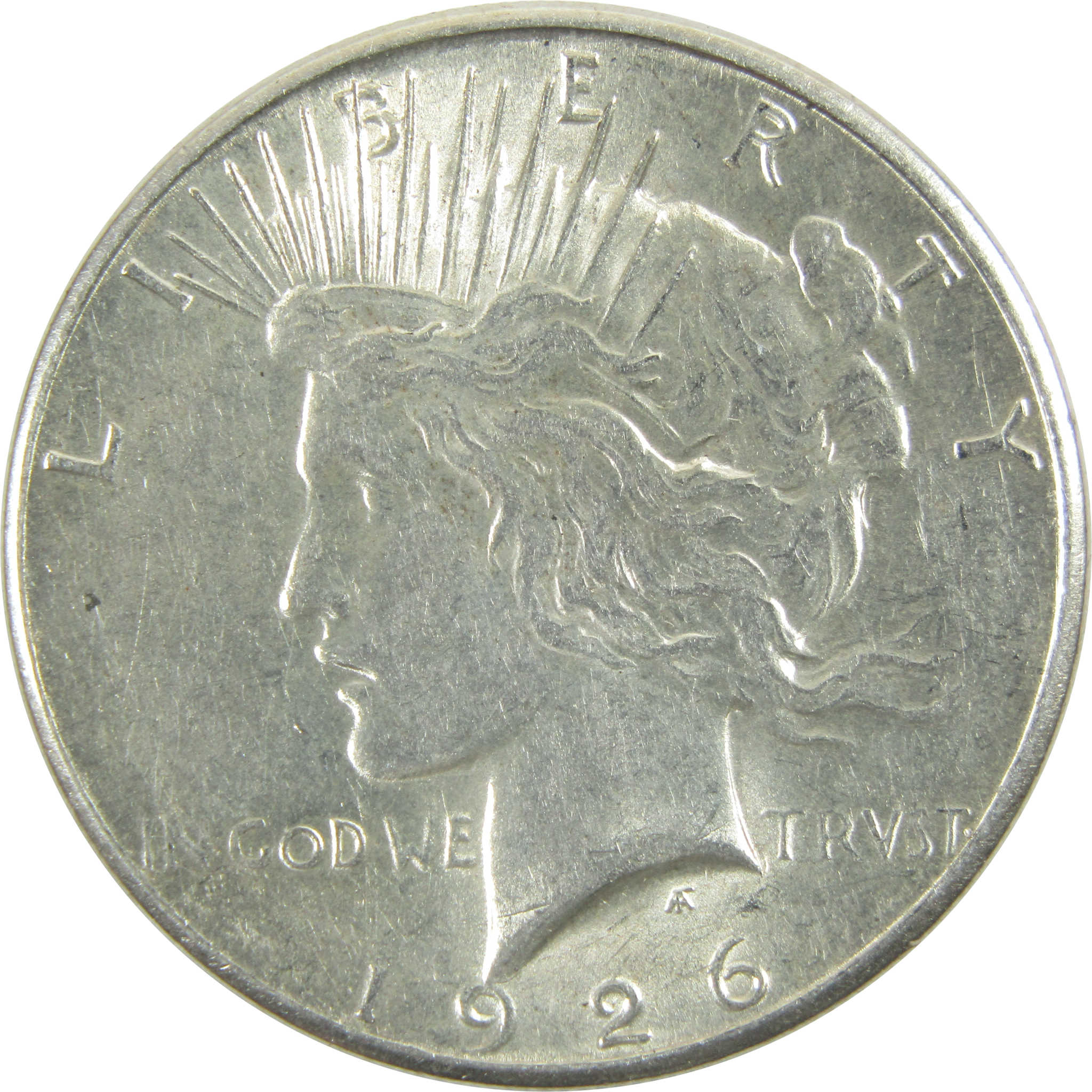 1926 S Peace Dollar CH AU Choice About Uncirculated Silver SKU:CPC7920