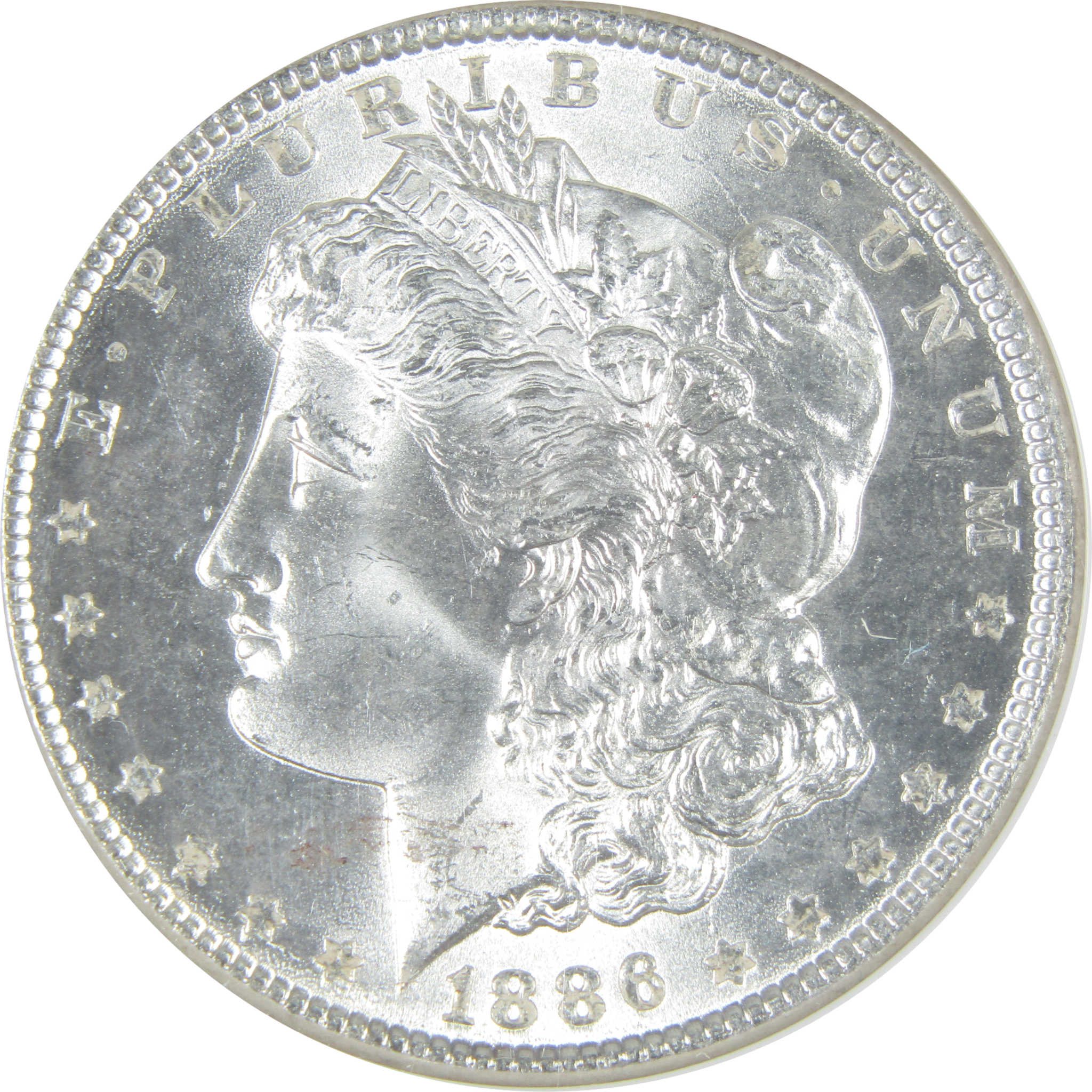 1886 Morgan Dollar MS 64 NGC Silver $1 Uncirculated Coin SKU:I15634 - Morgan coin - Morgan silver dollar - Morgan silver dollar for sale - Profile Coins &amp; Collectibles