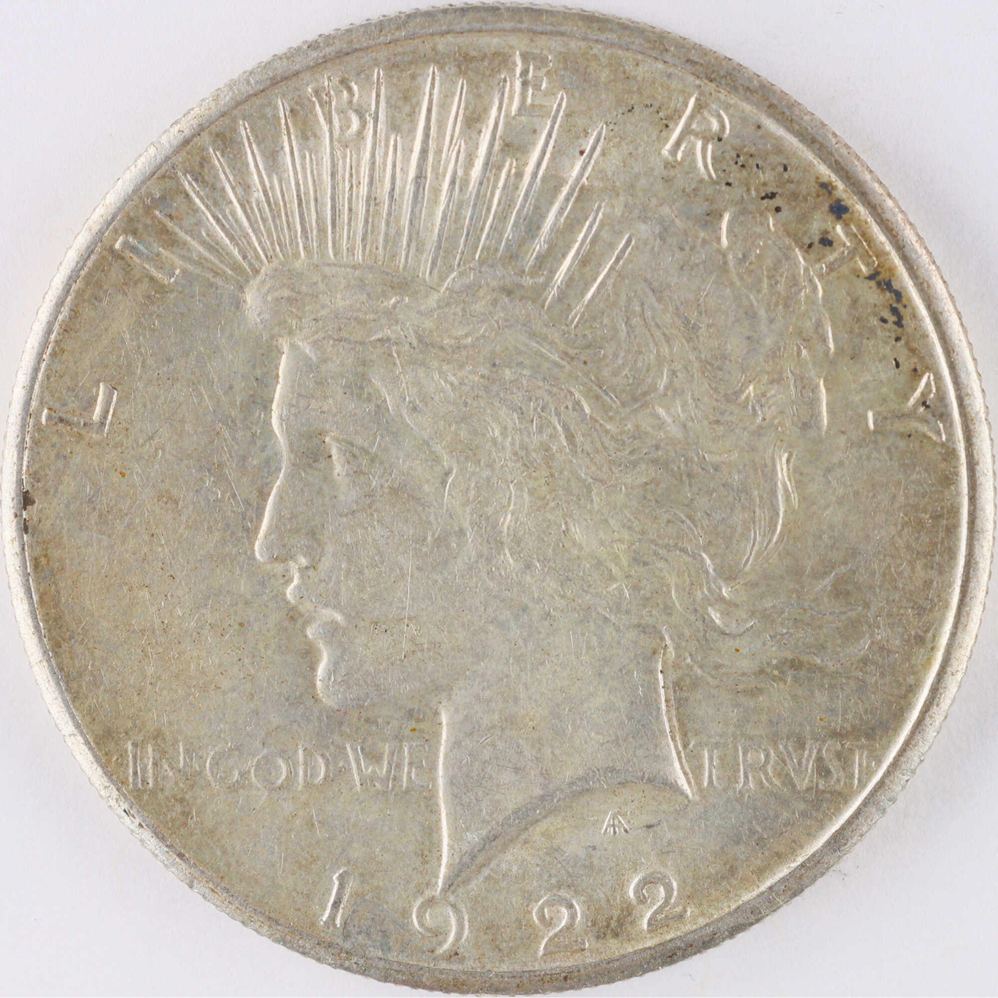 1922 S Peace Dollar XF EF Extremely Fine Silver $1 Coin SKU:I12098