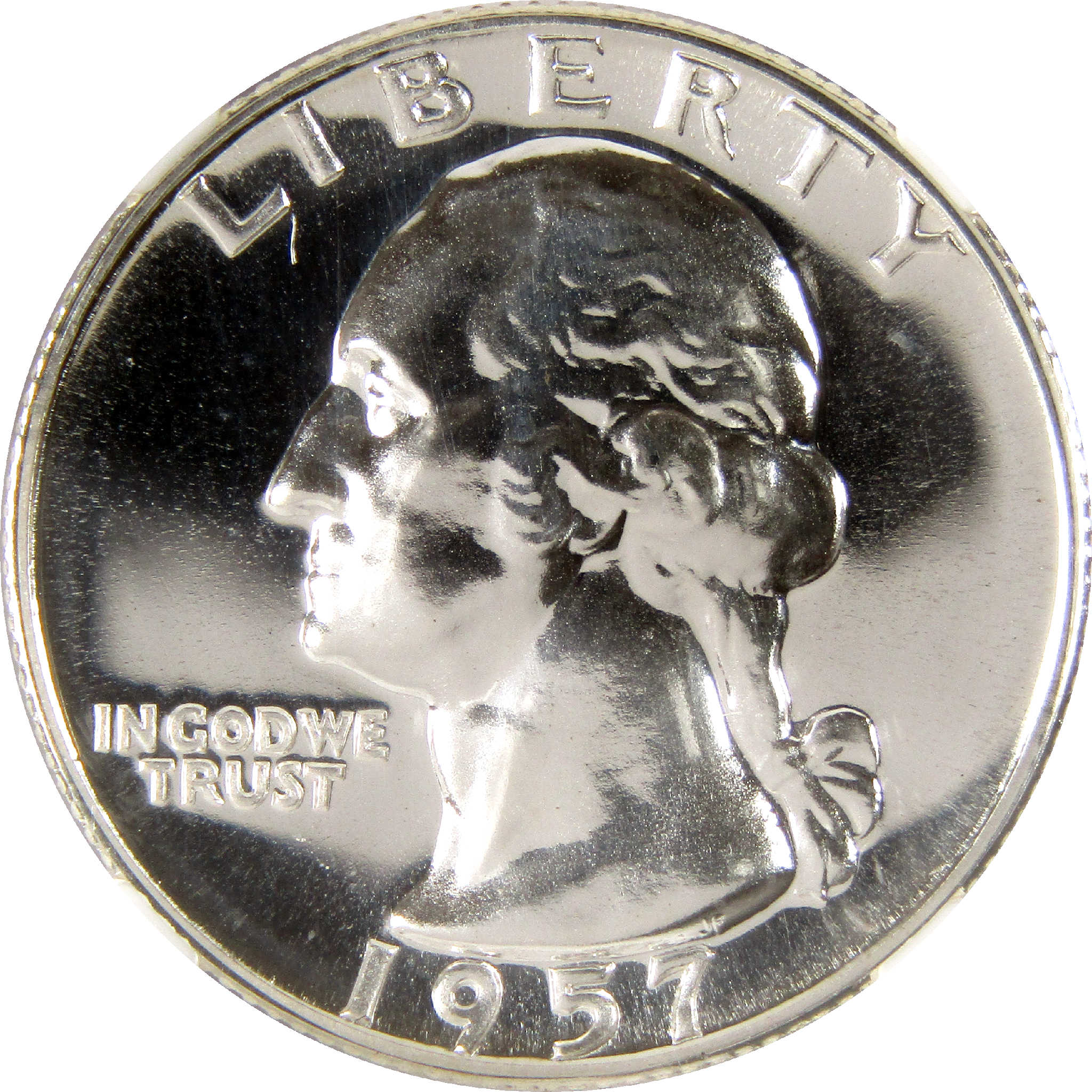 1957 Washington Quarter PF 69 NGC Silver 25c Proof Coin SKU:CPC6430