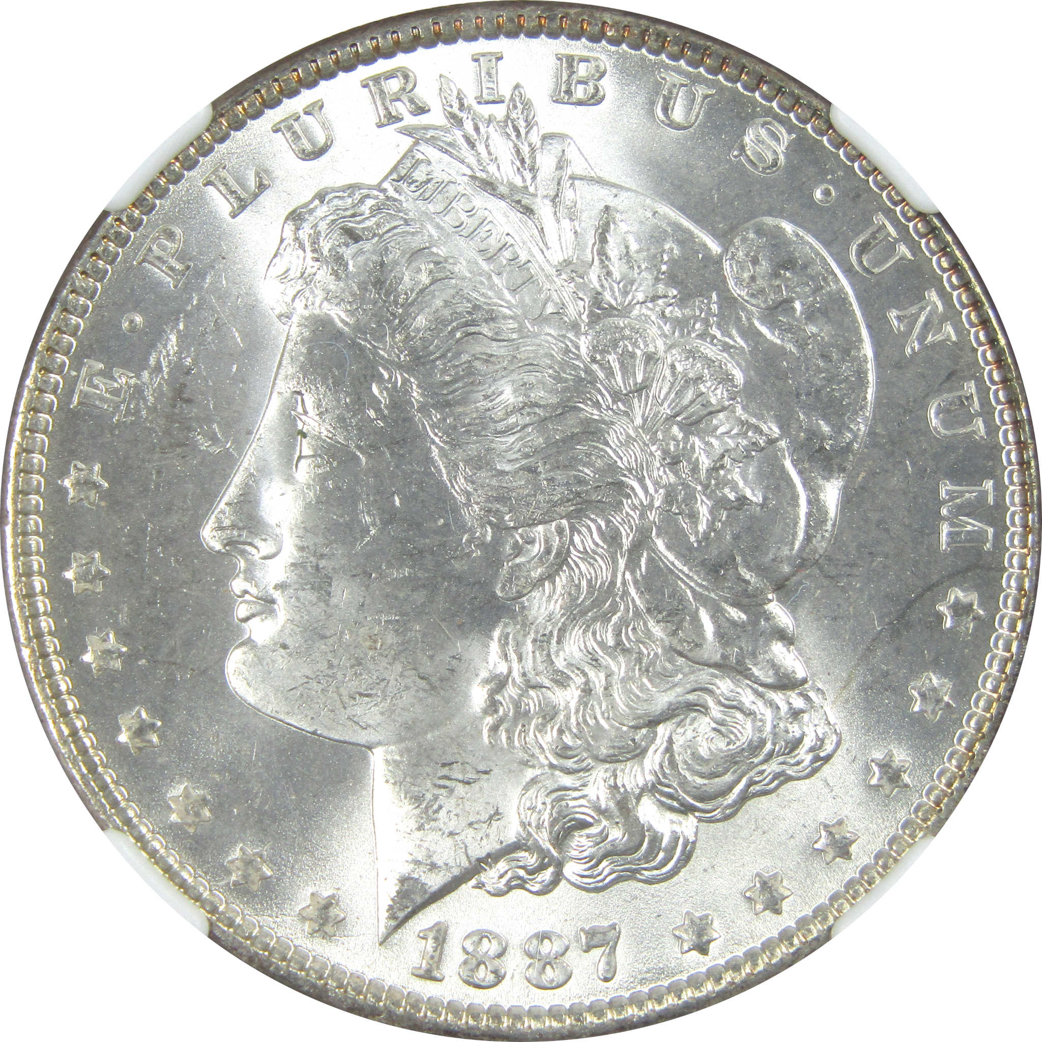 1887 Morgan Dollar MS 64 NGC Silver $1 Uncirculated Coin SKU:I15685 - Morgan coin - Morgan silver dollar - Morgan silver dollar for sale - Profile Coins &amp; Collectibles