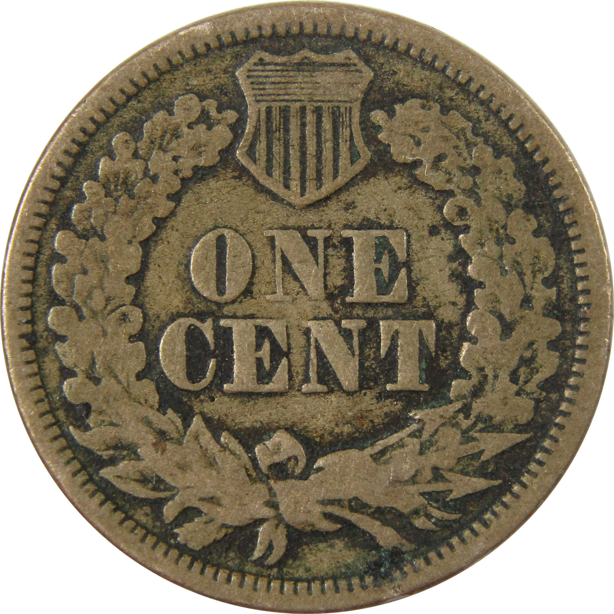 1862 Indian Head Cent VG Very Good Details Penny 1c Coin SKU:CP1240