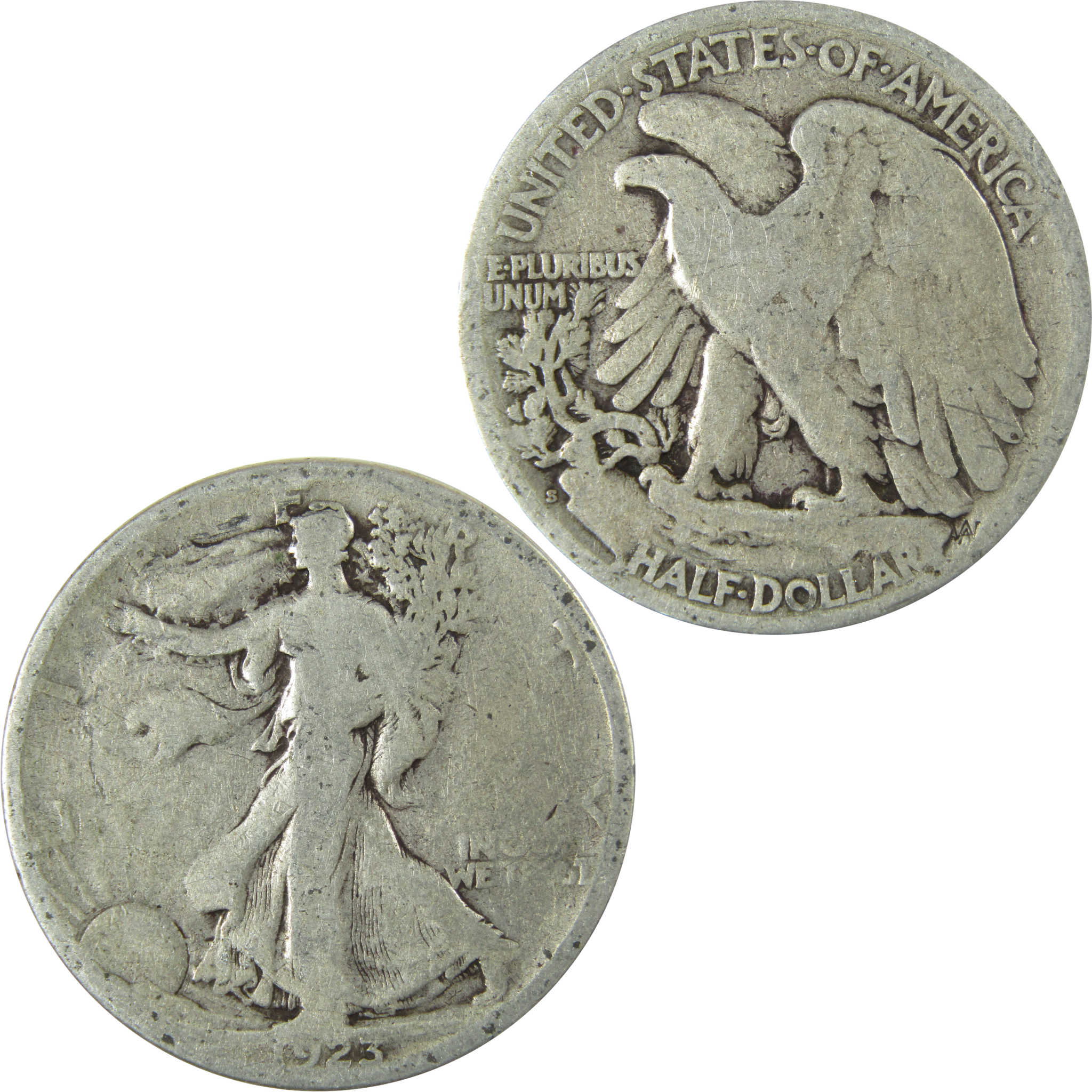 1923 S Liberty Walking Silver Half Dollar G Good 50c Coin SKU:CP500