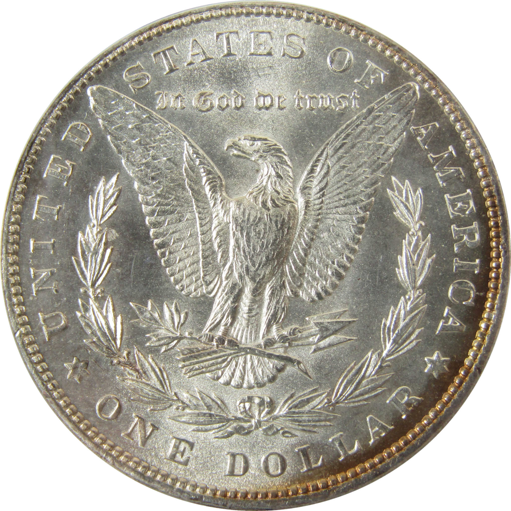 1880 Morgan Silver Dollar MS 63 ANACS Uncirculated $1 Coin SKU:I28484